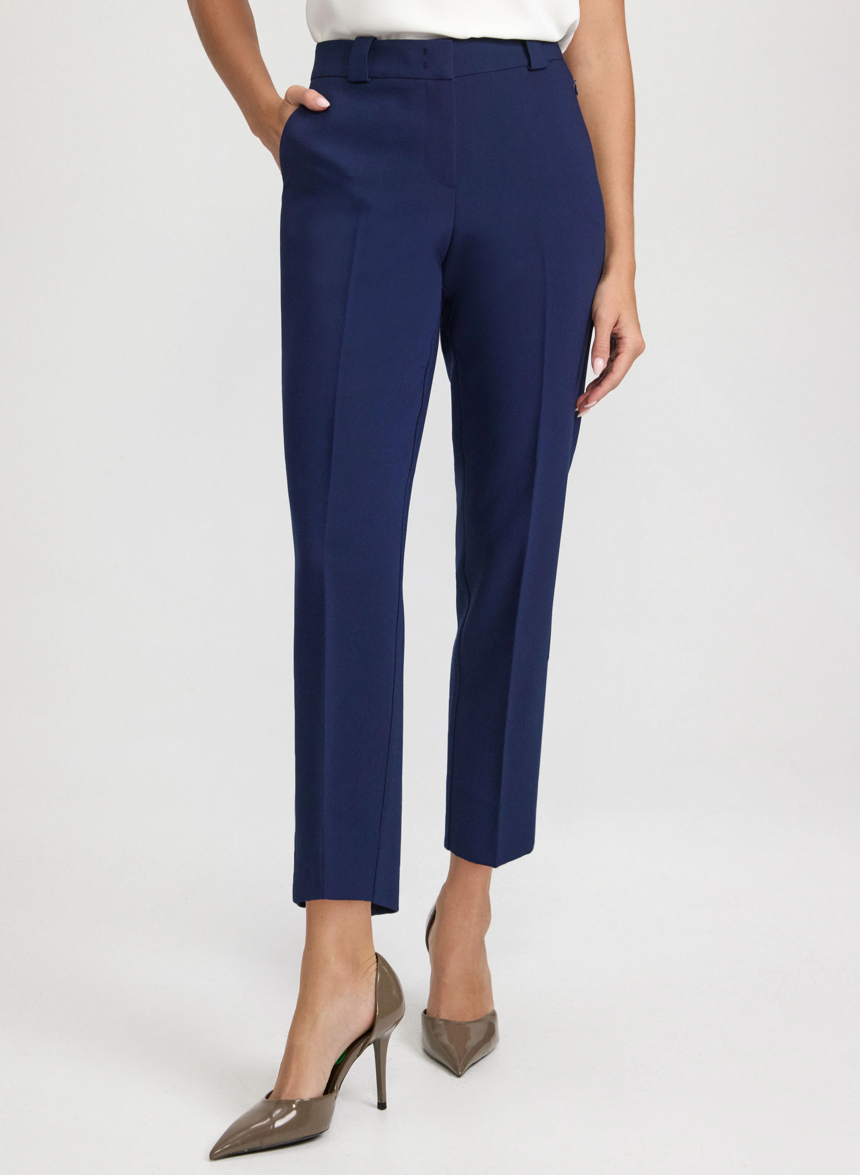 Emma Slim-Leg Ankle Pants