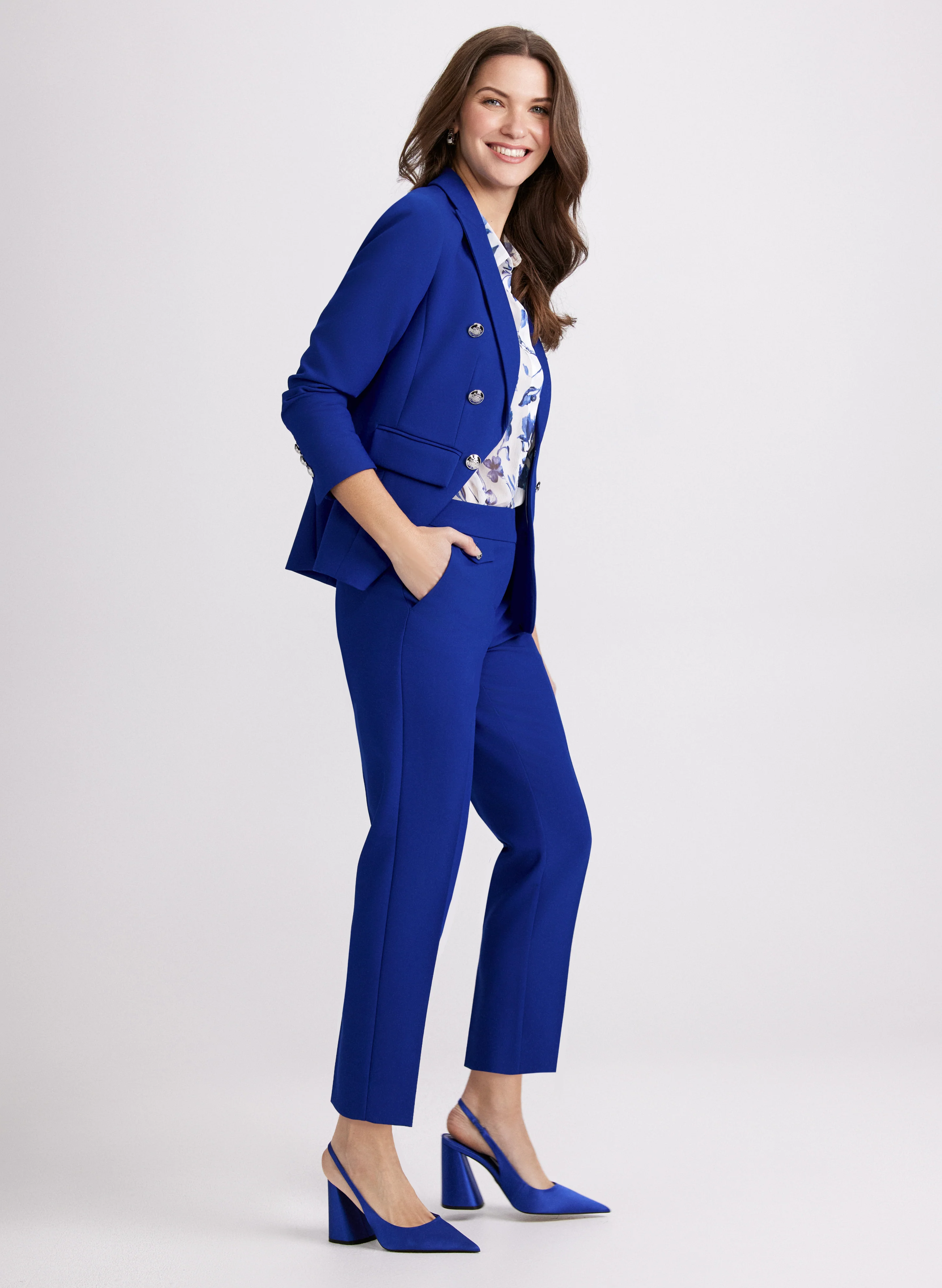 Emma Slim-Leg Pants - Short - Image 4