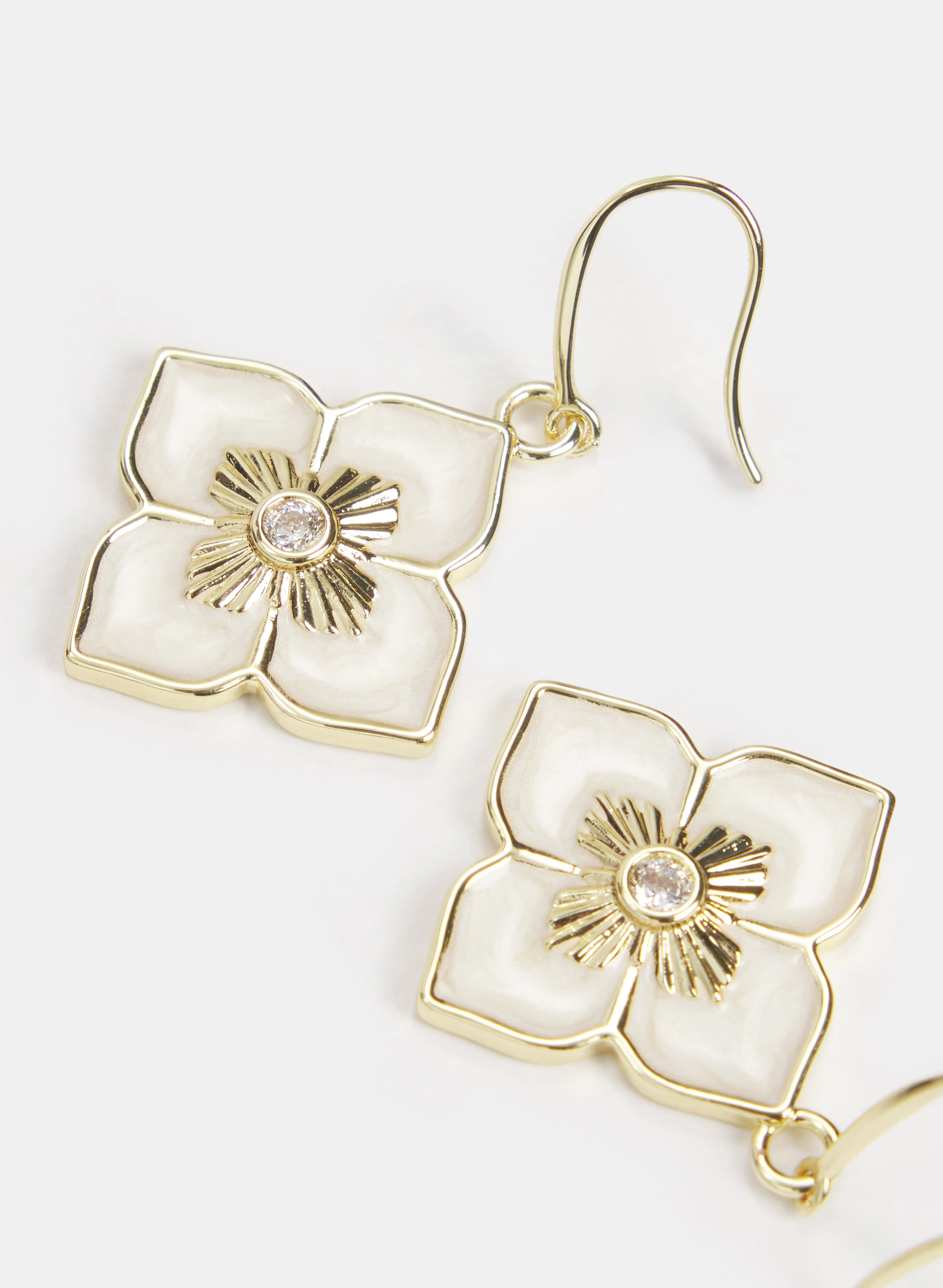 Epoxy Clover Earrings - Image 2