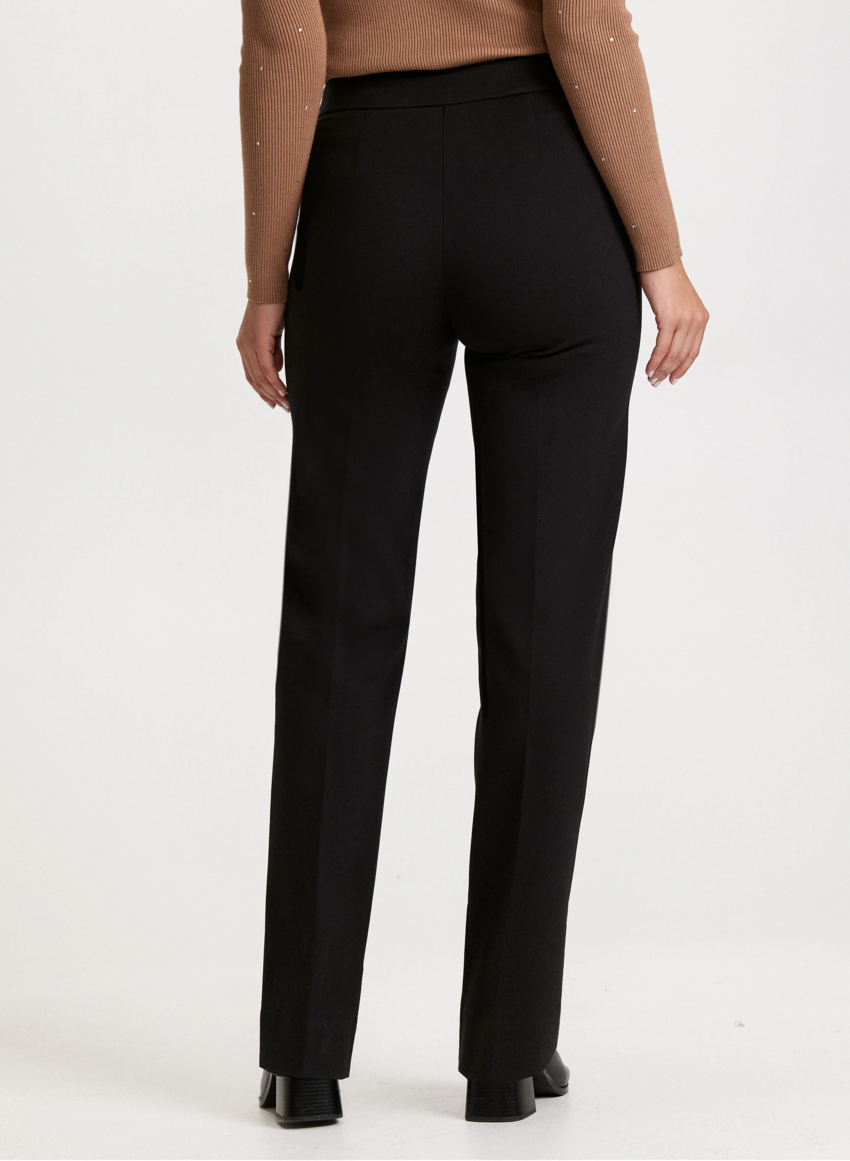 Sofia Pull-On Straight-Leg Pants - Tall - Image 2