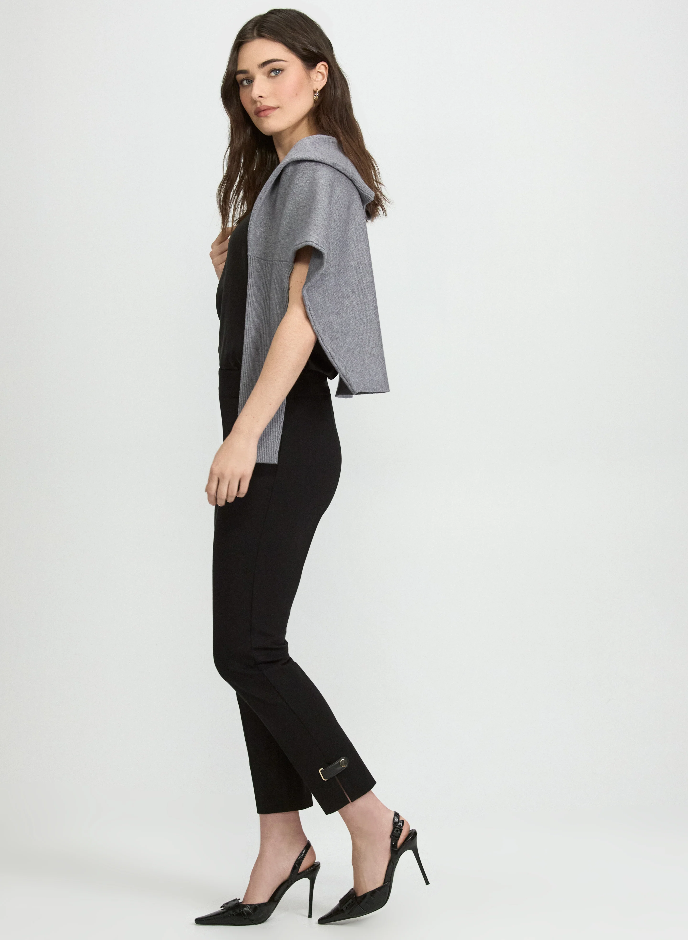 Sofia Slim-Leg Pants - Short - Image 4