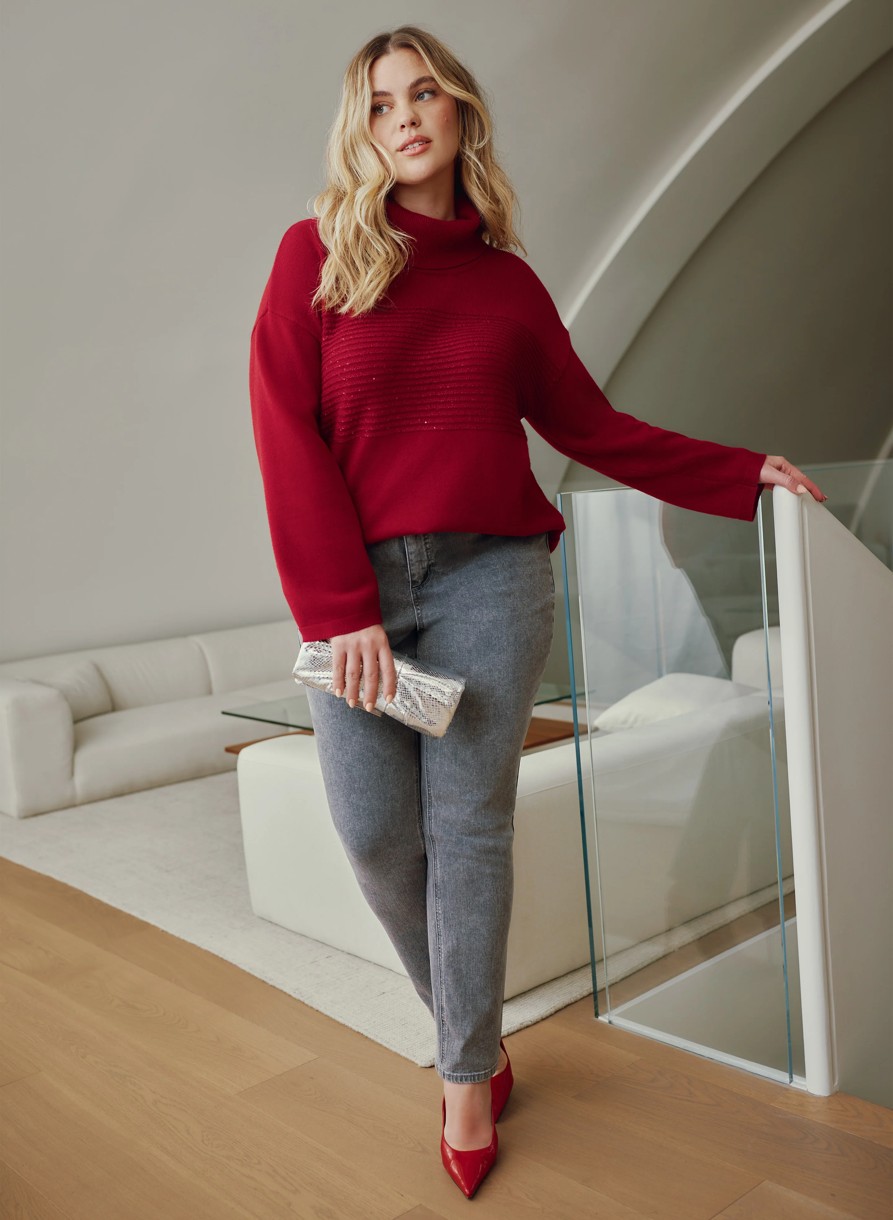 Faded Straight-Leg Jeans - Image 2
