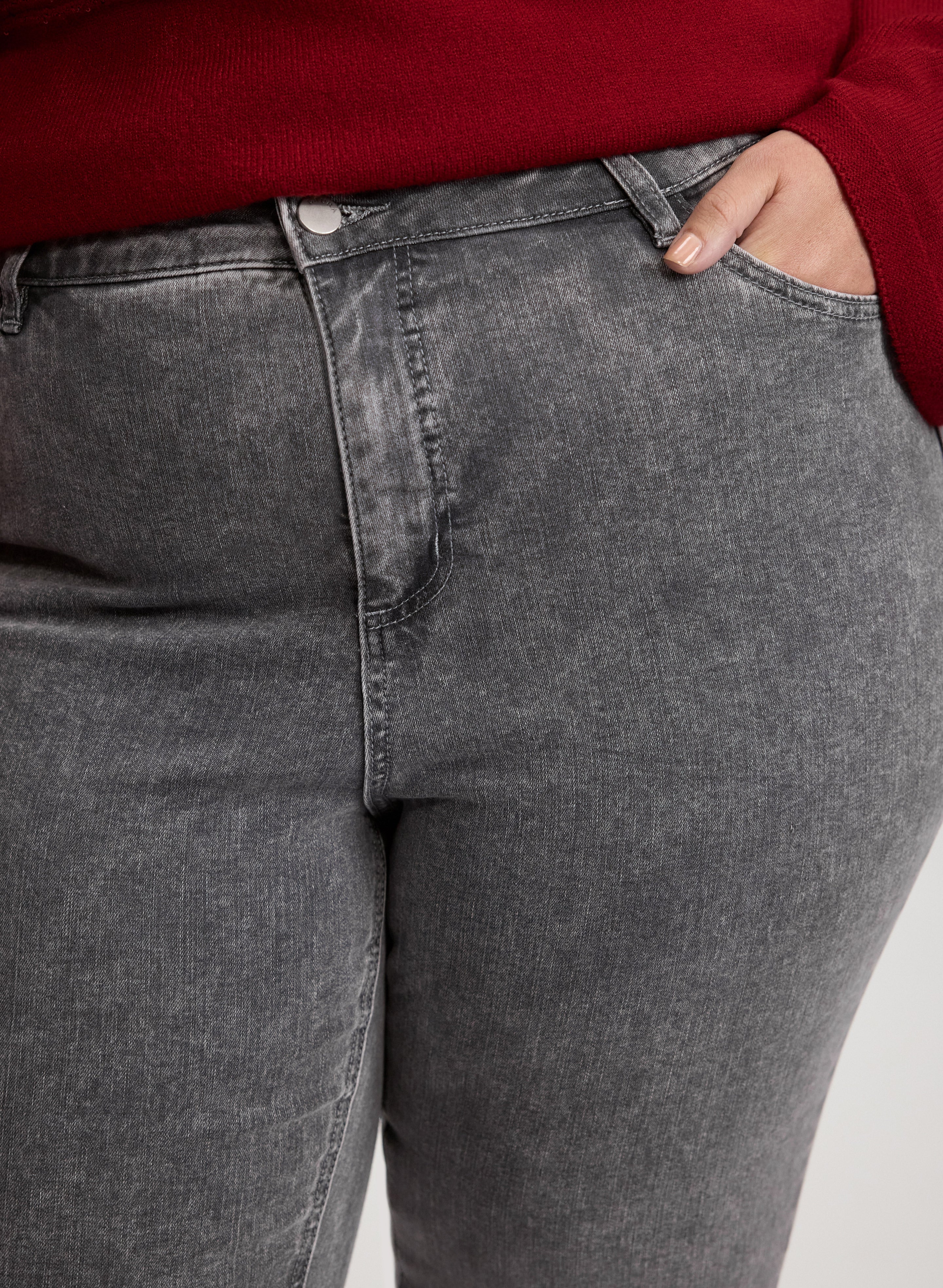 Faded Straight-Leg Jeans - Image 5