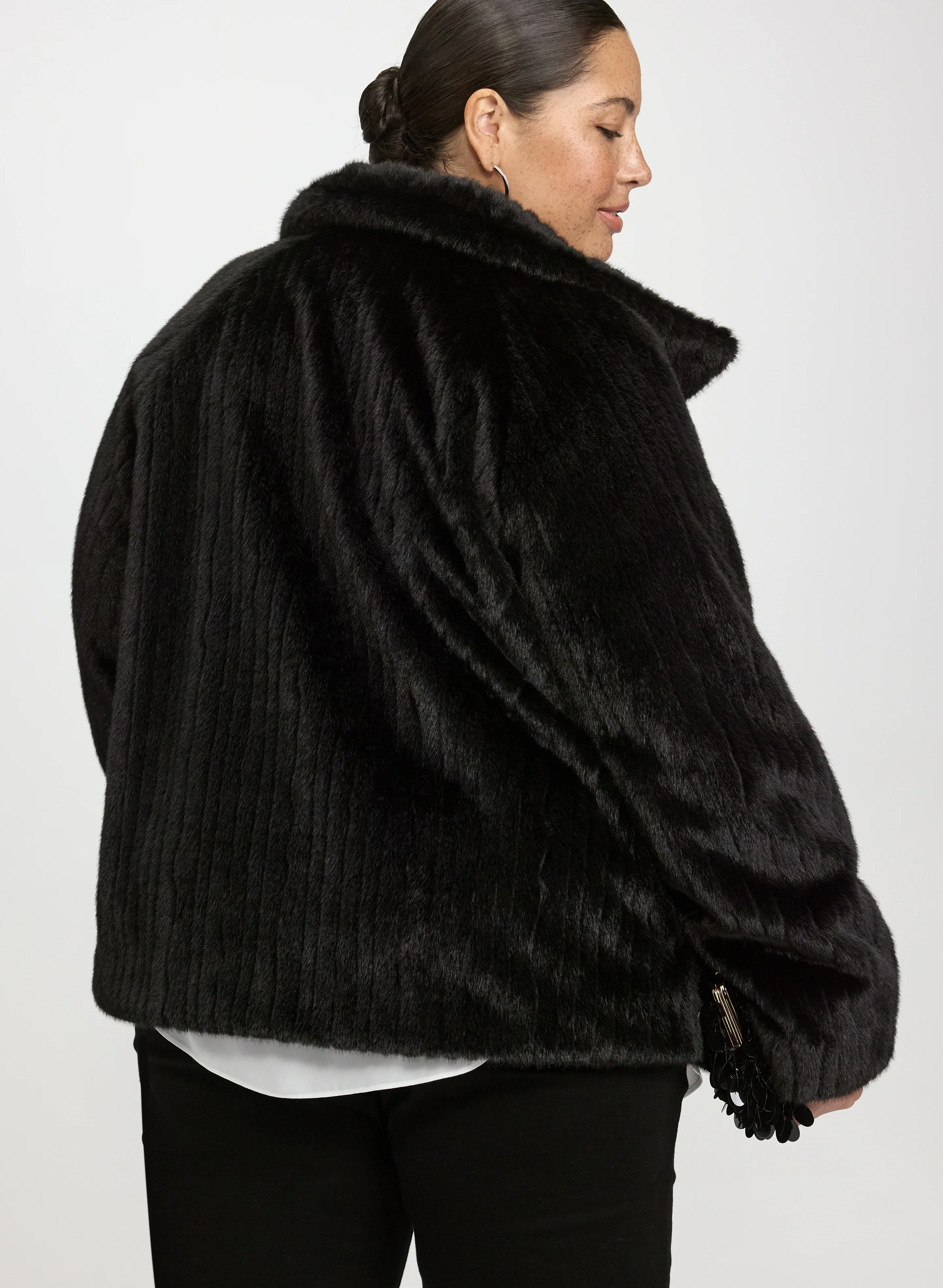 Faux Fur Coat - Image 5