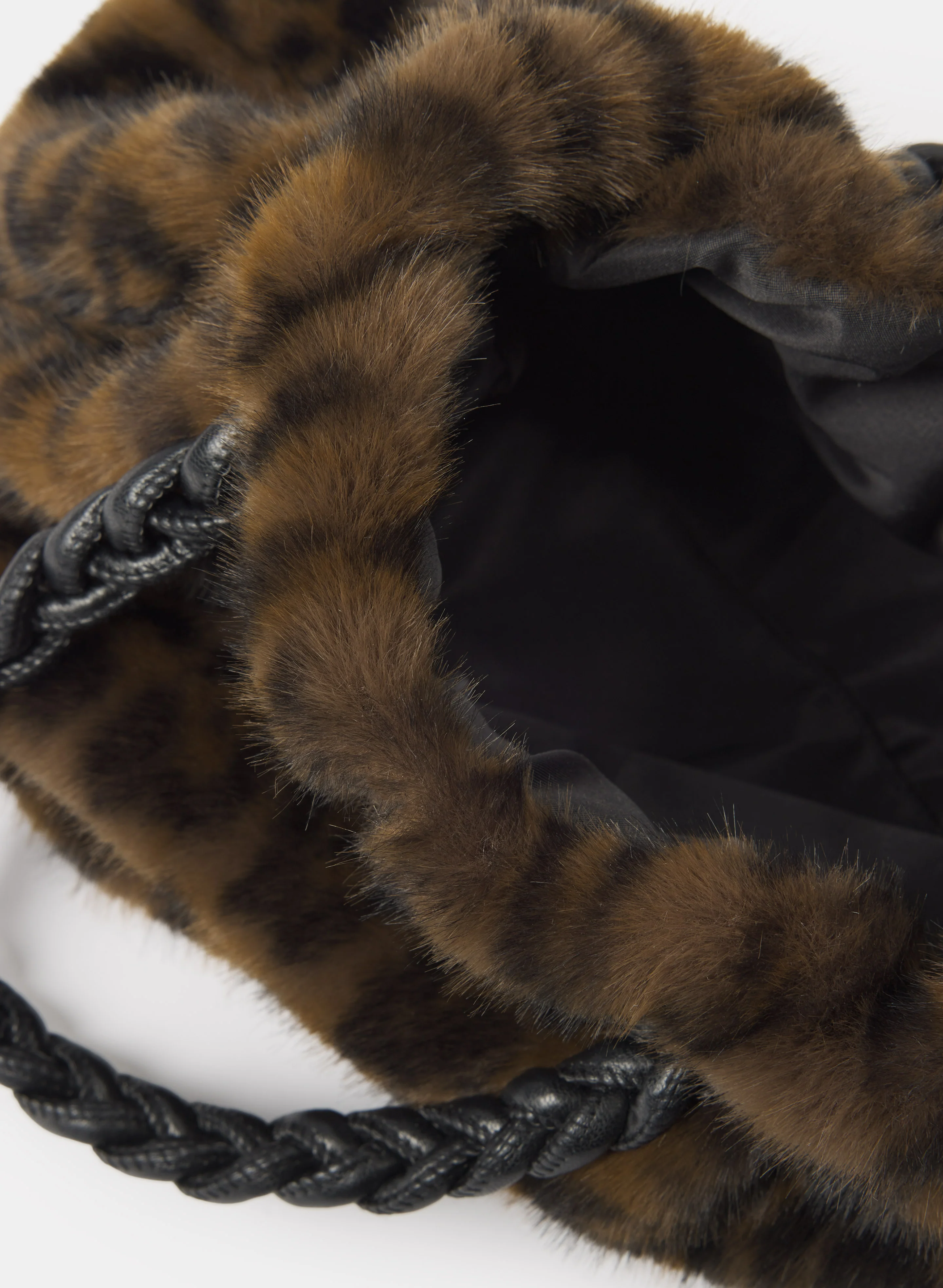 Faux Fur Handbag - Image 5