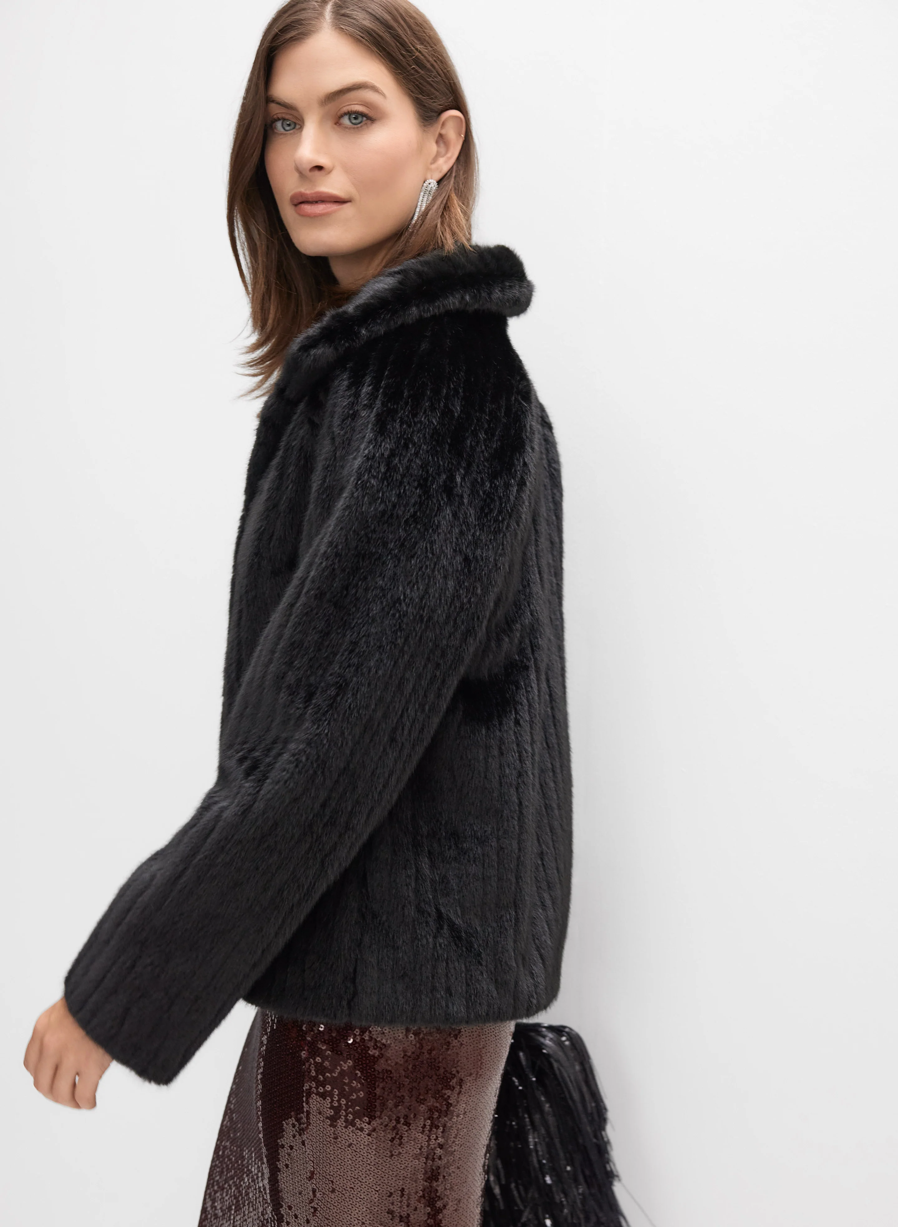 Faux Fur Jacket - Image 2