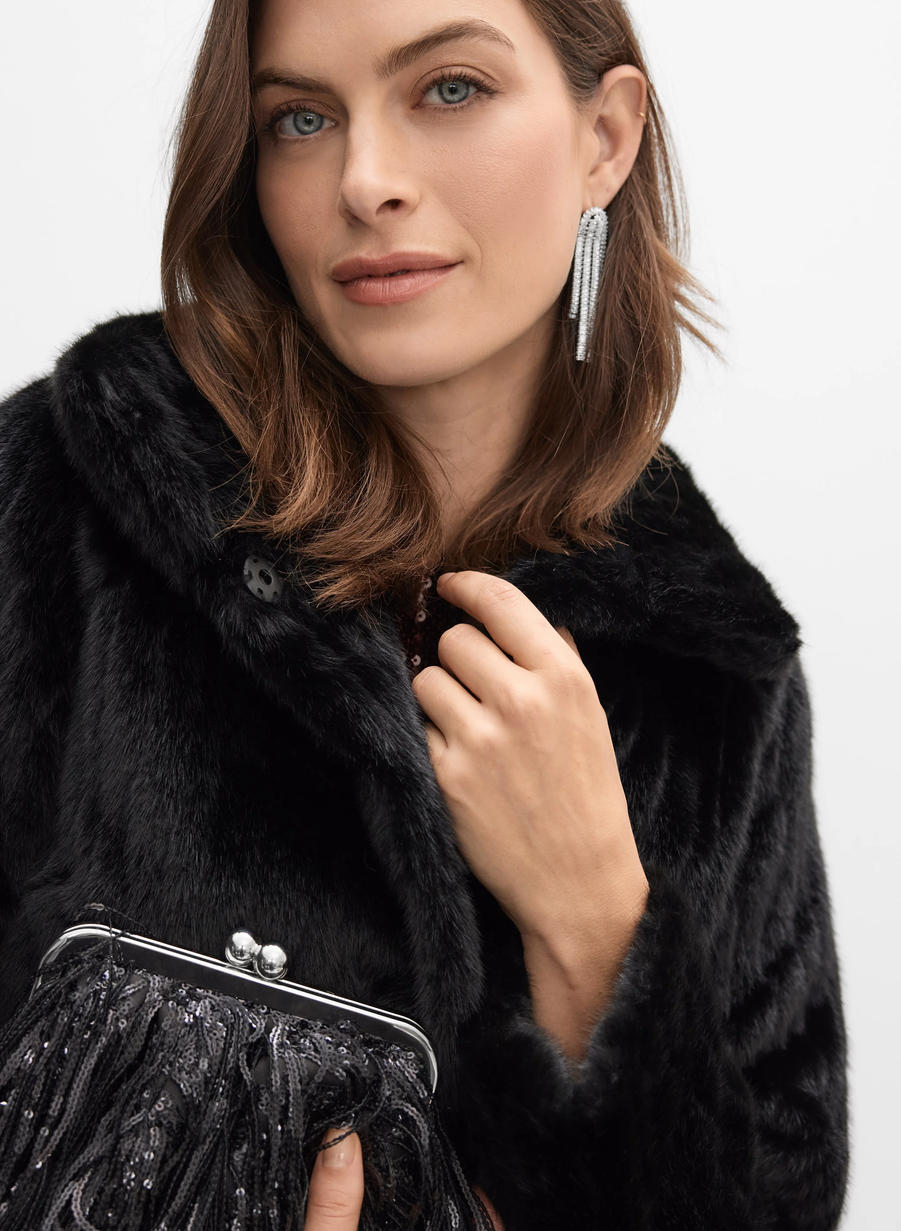 Faux Fur Jacket - Image 5