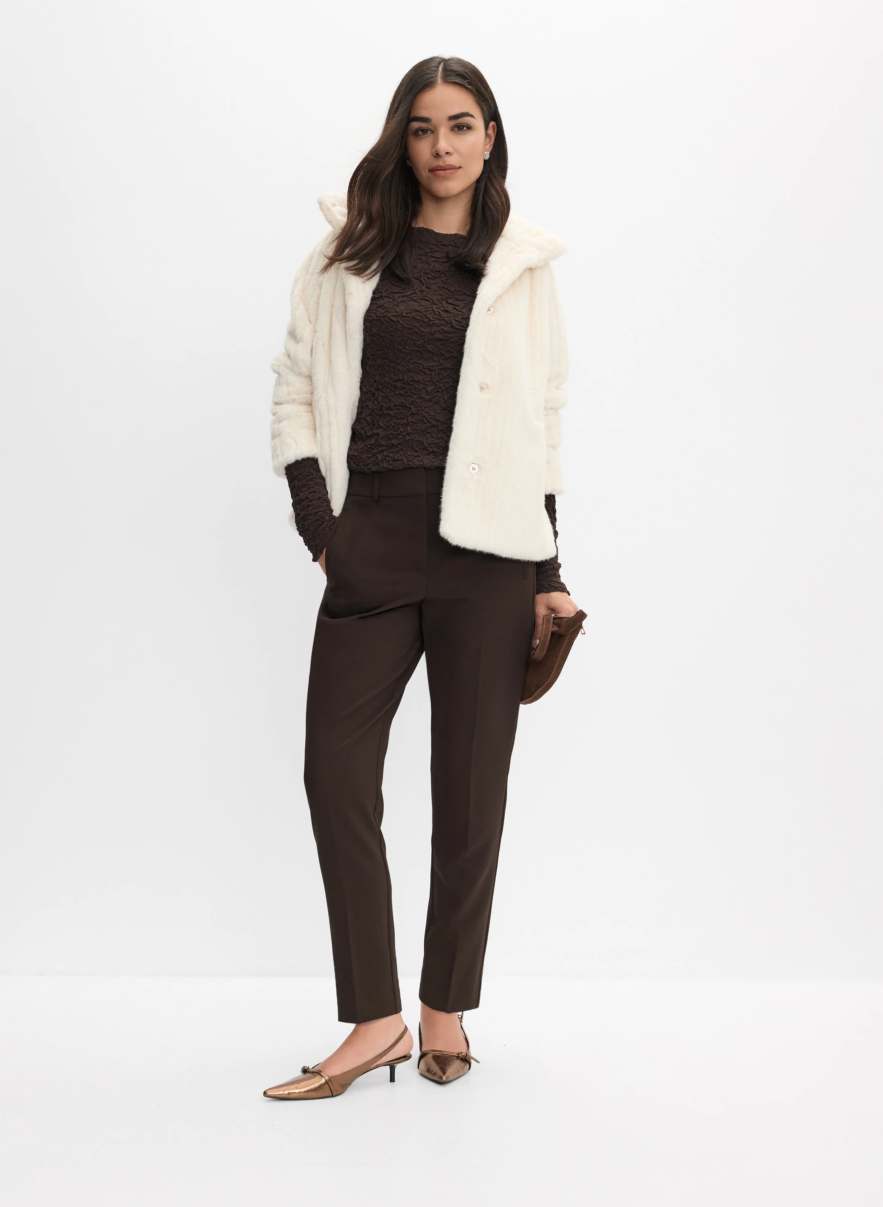 Faux Fur Jacket - Image 2