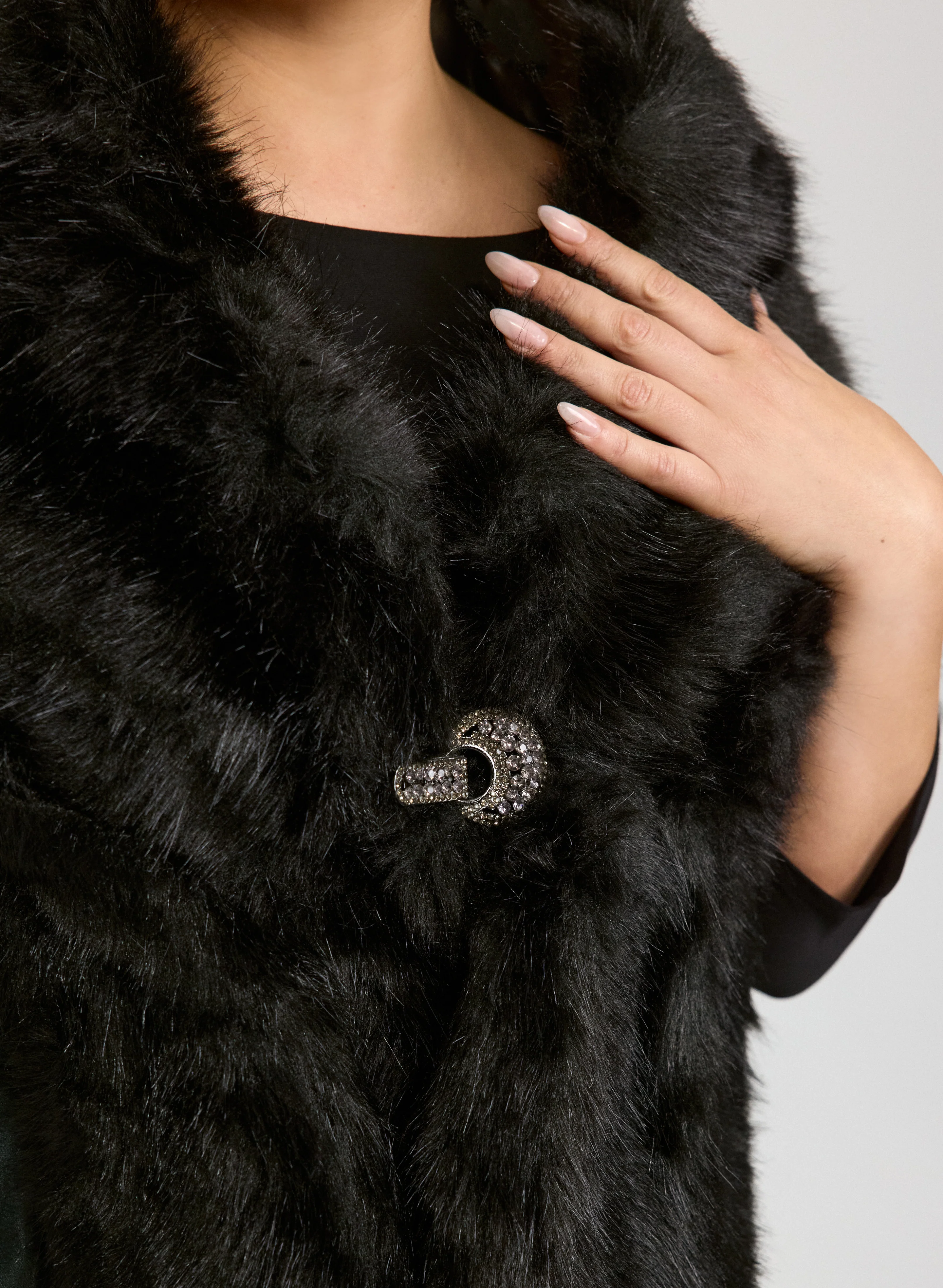Faux Fur Stole - Image 10