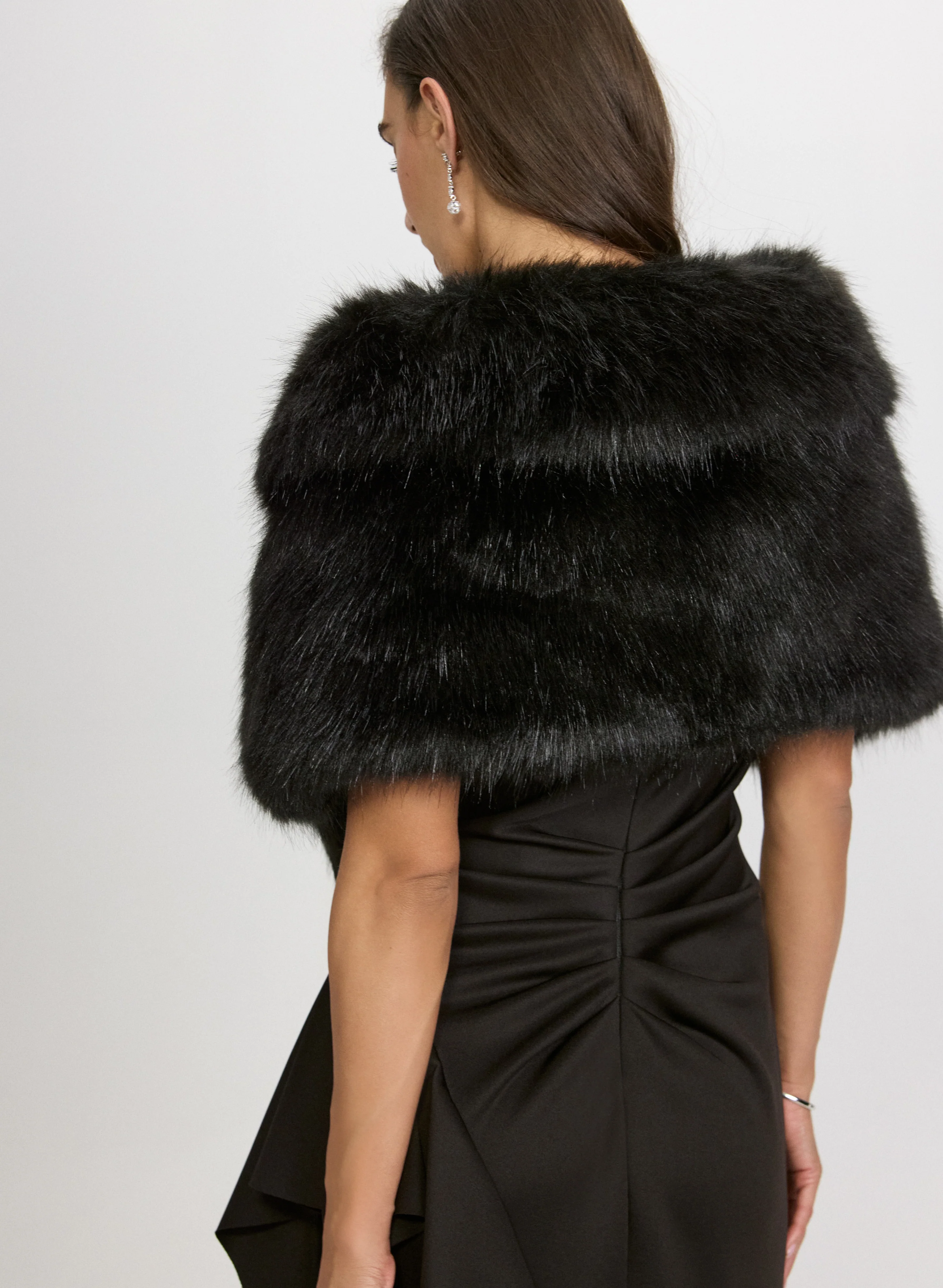 Faux Fur Stole - Image 4