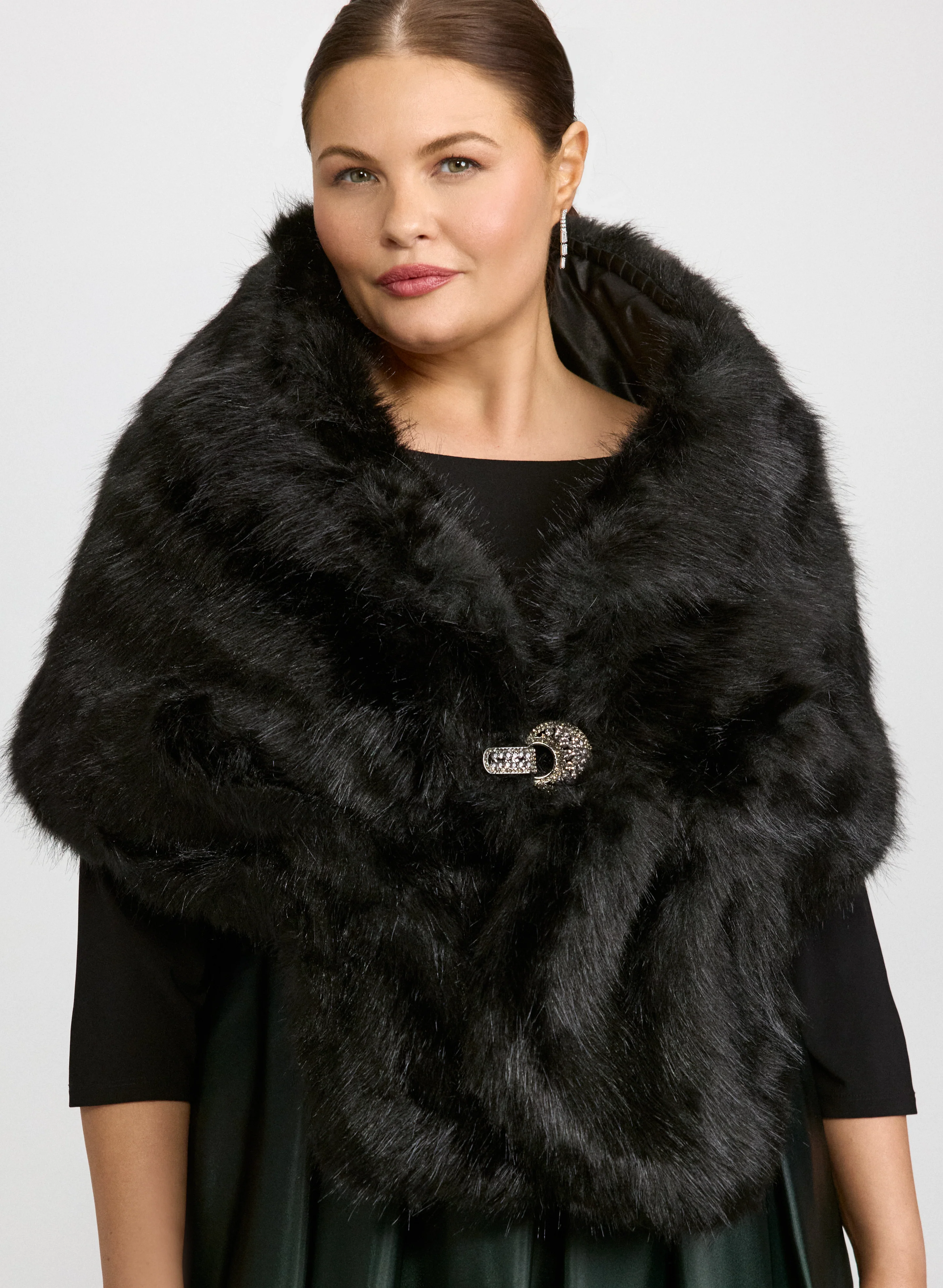 Faux Fur Stole - Image 6