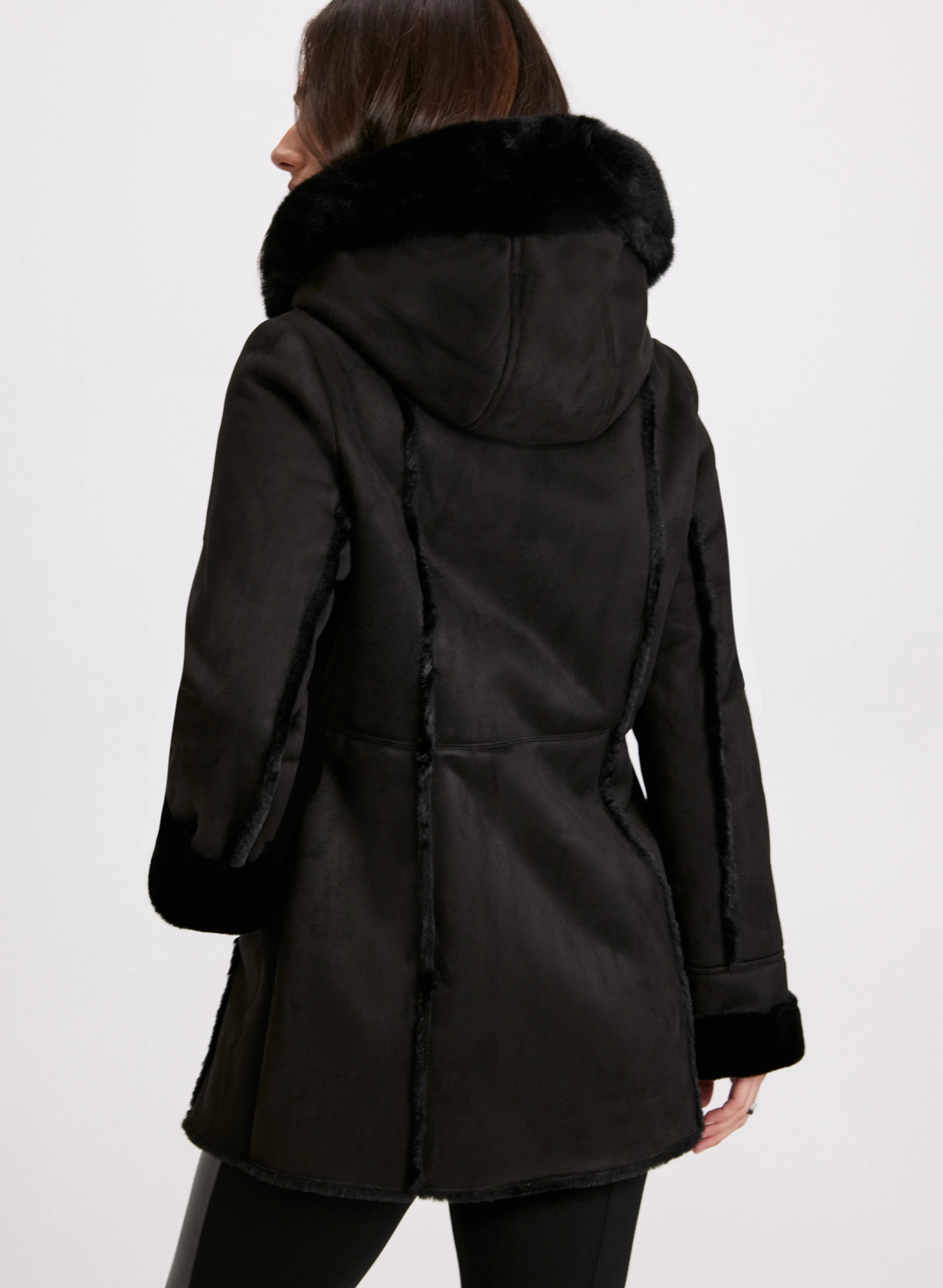 Faux-Shearling Coat - Image 5