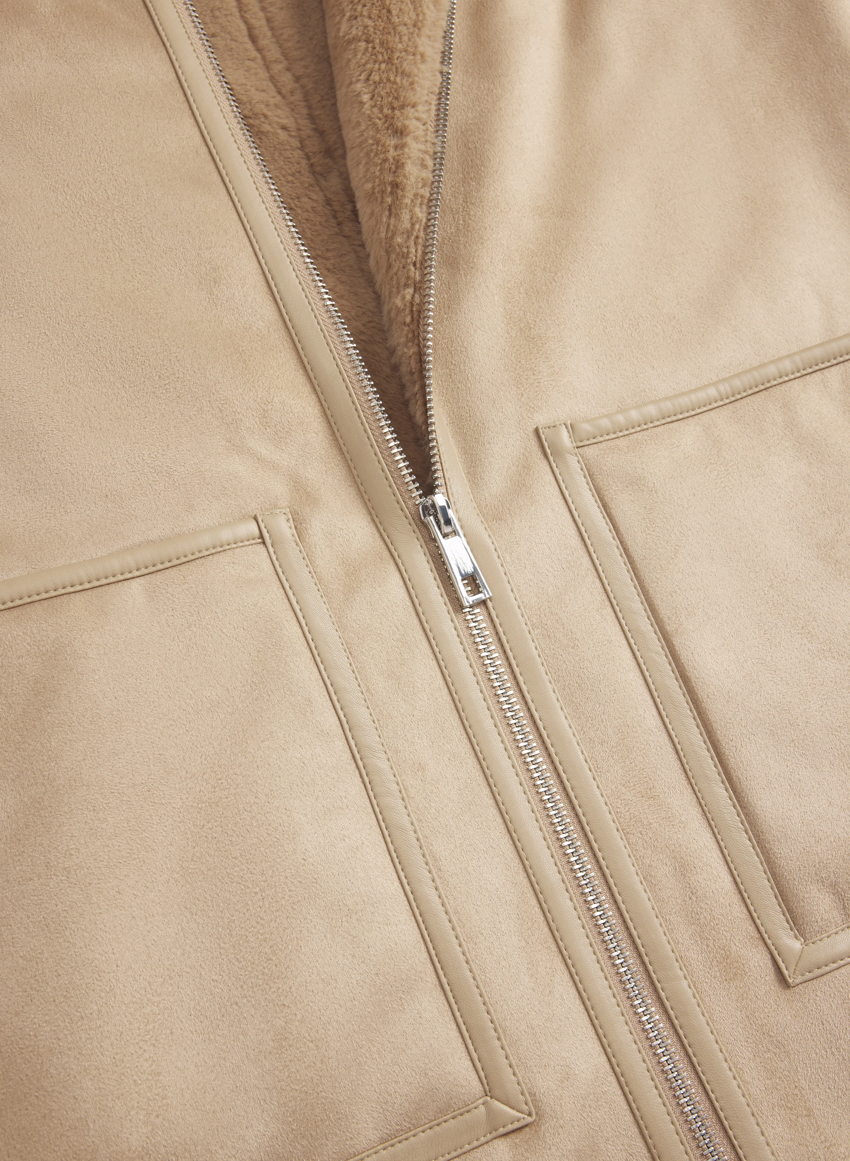 Faux-Shearling Coat - Image 8