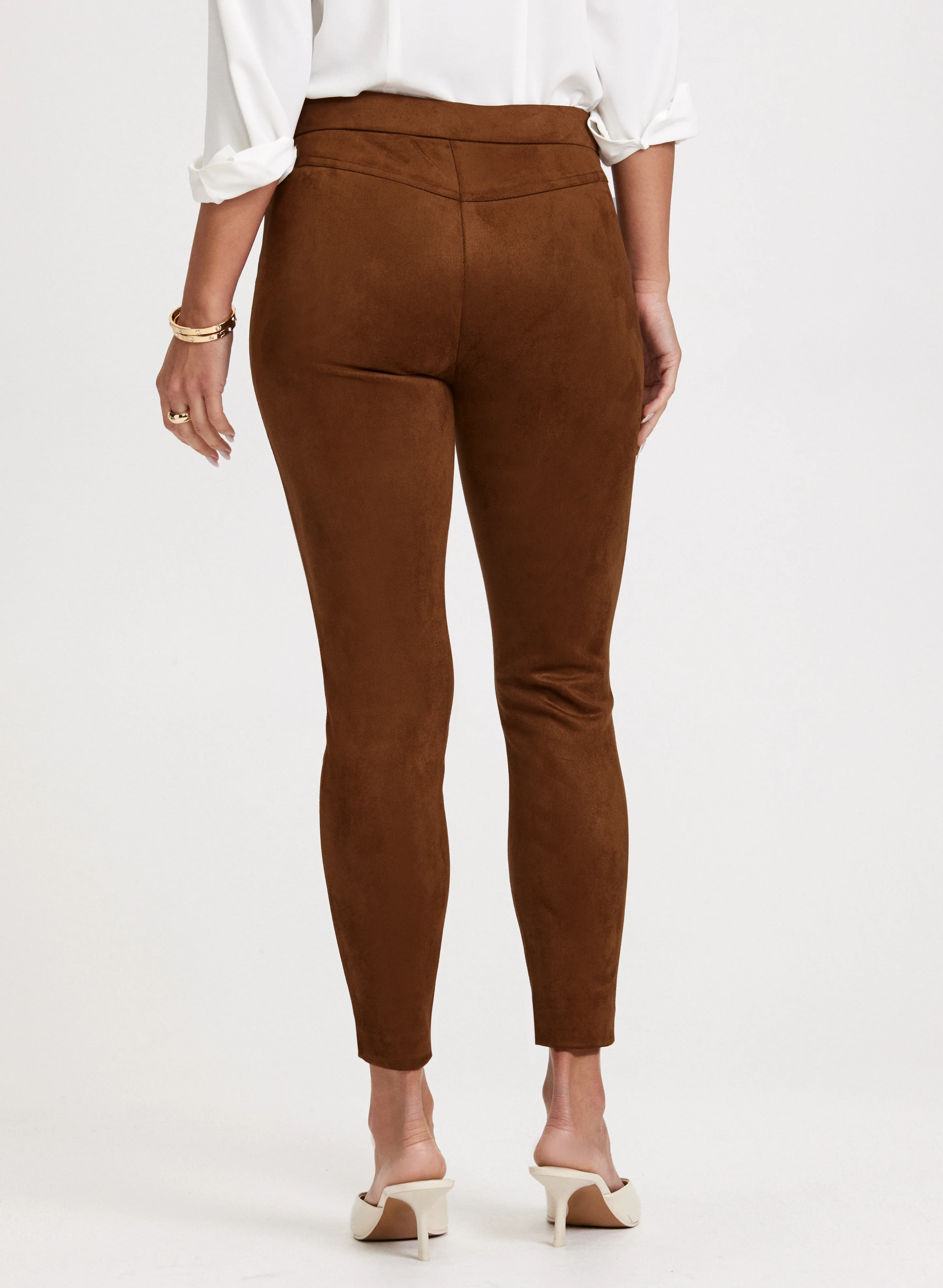 Faux-Suede Chloe Leggings - Image 2