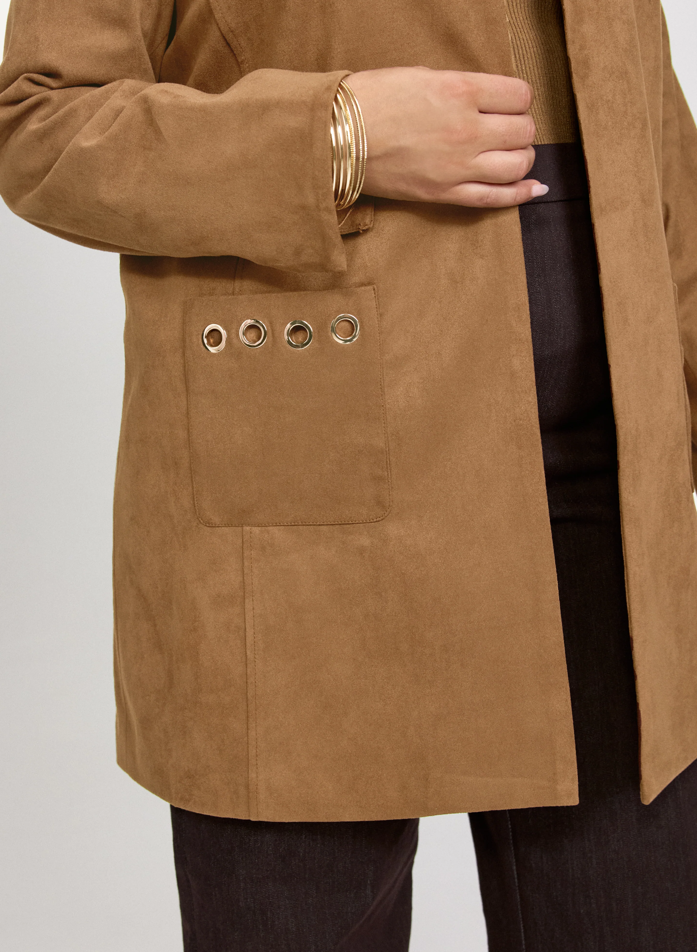 Faux-Suede Jacket - Image 5