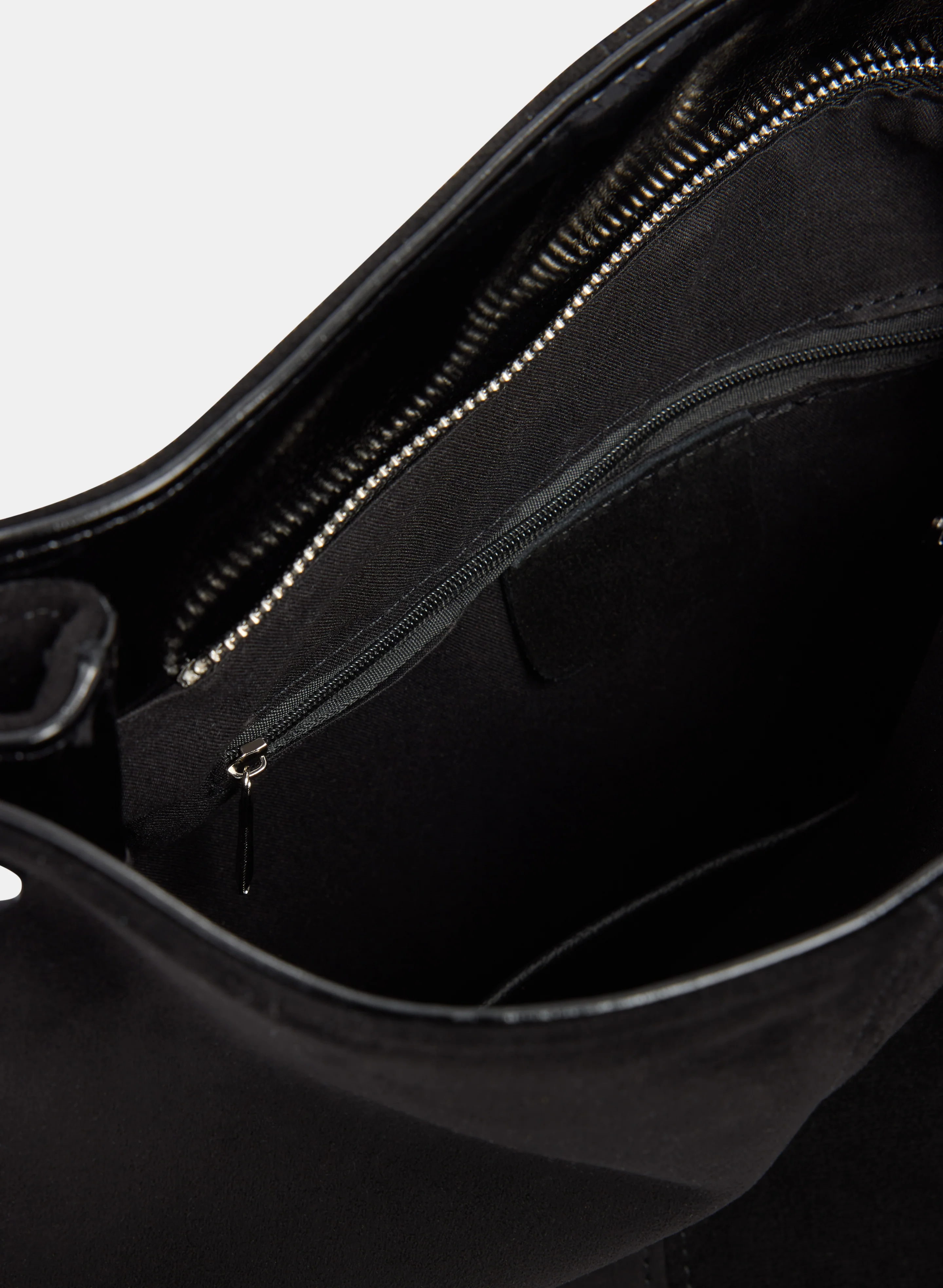Faux-Suede Tote Bag - Image 2