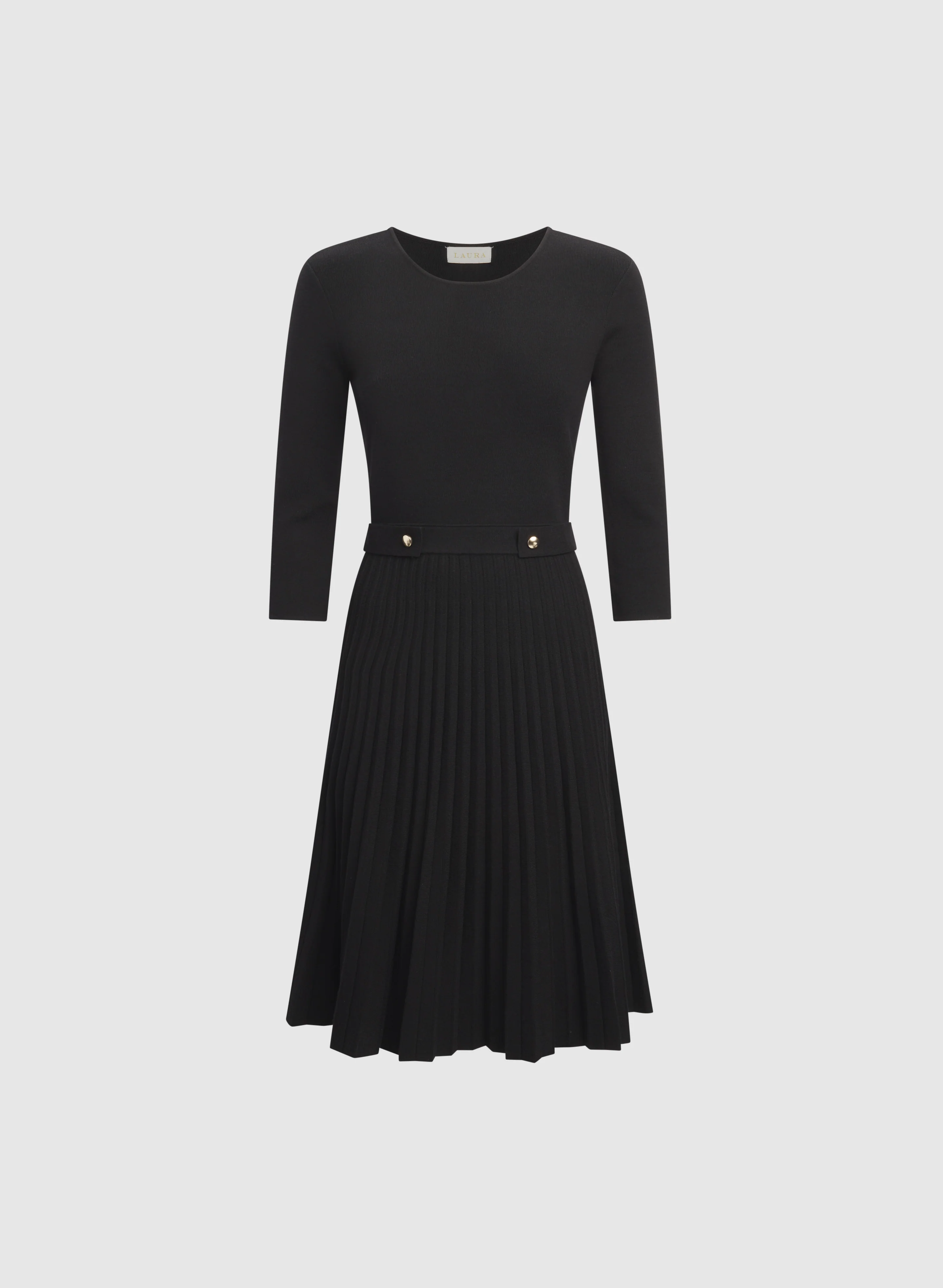 Fit & Flare Knit Dress - Image 7