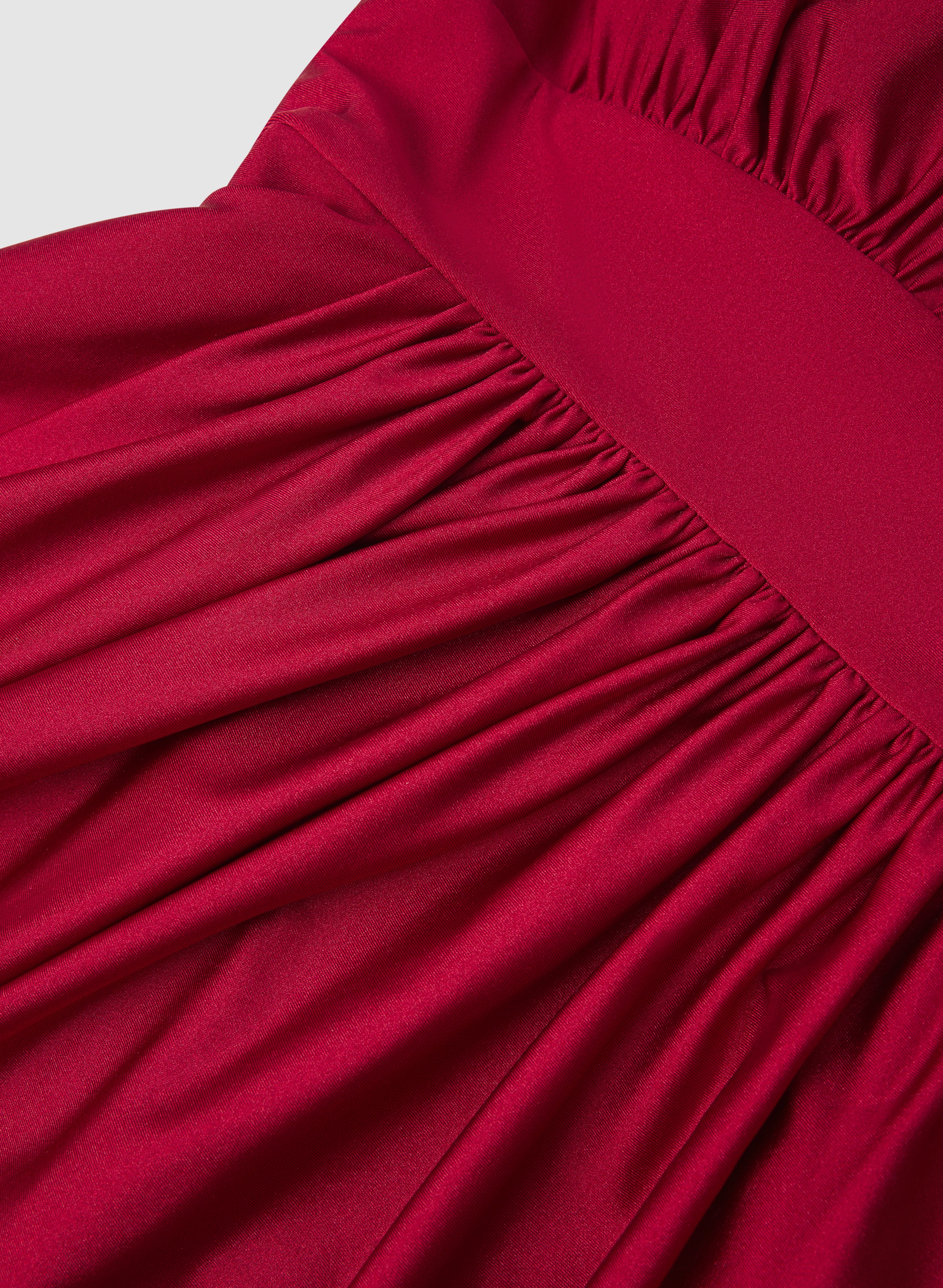 Fit & Flare V-Neck Dress - Image 7