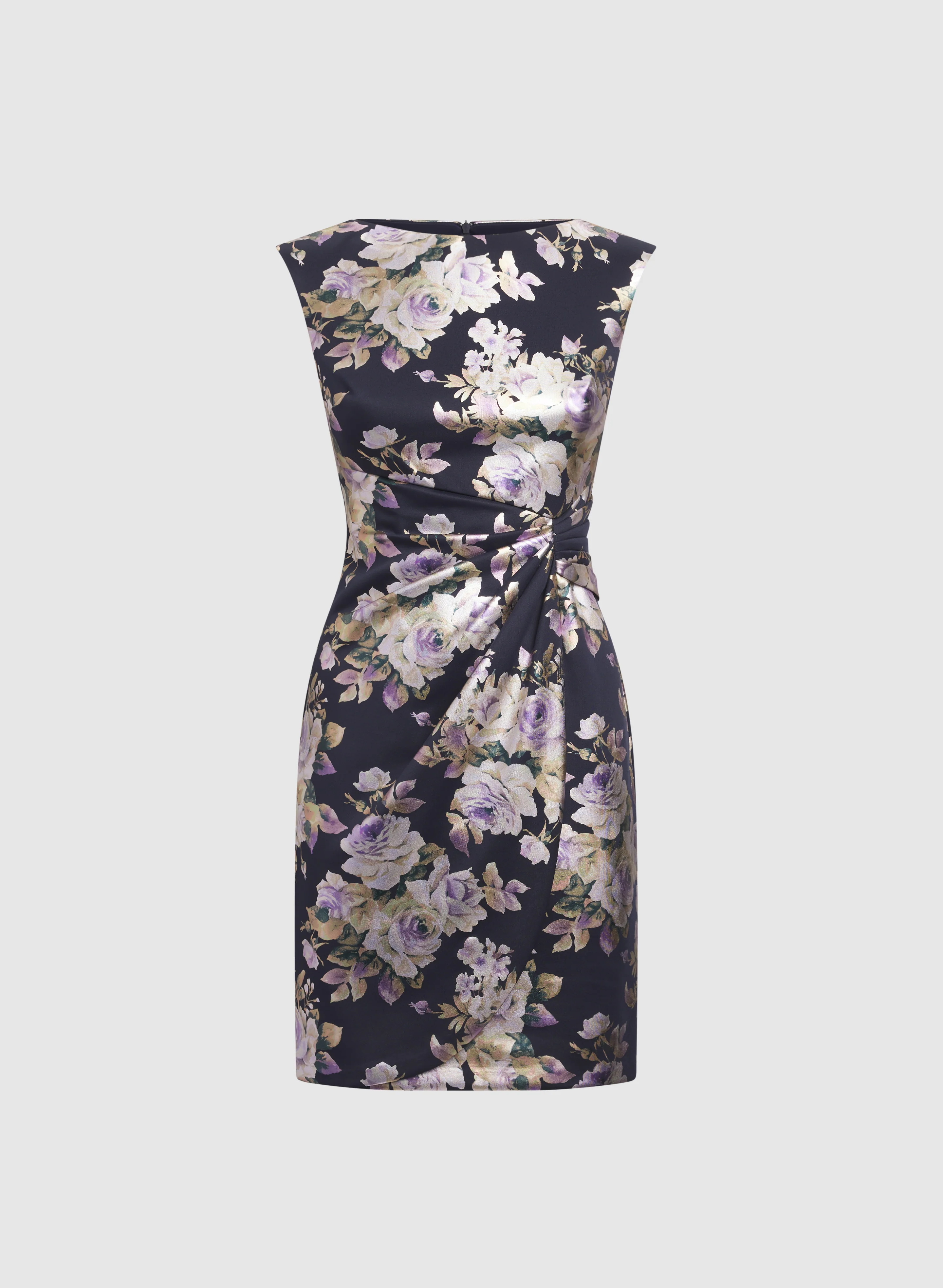 Fitted Floral Dress - Image 6