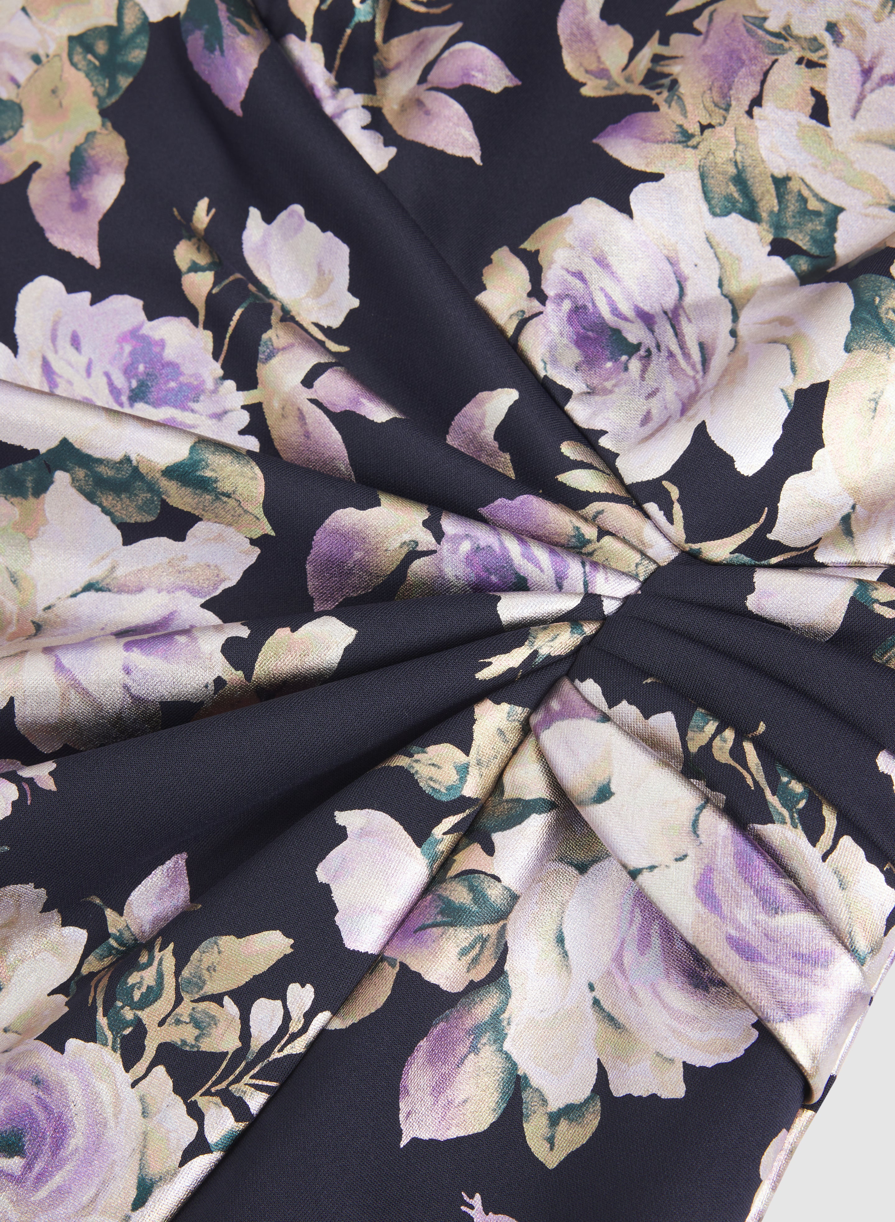 Fitted Floral Dress - Image 7