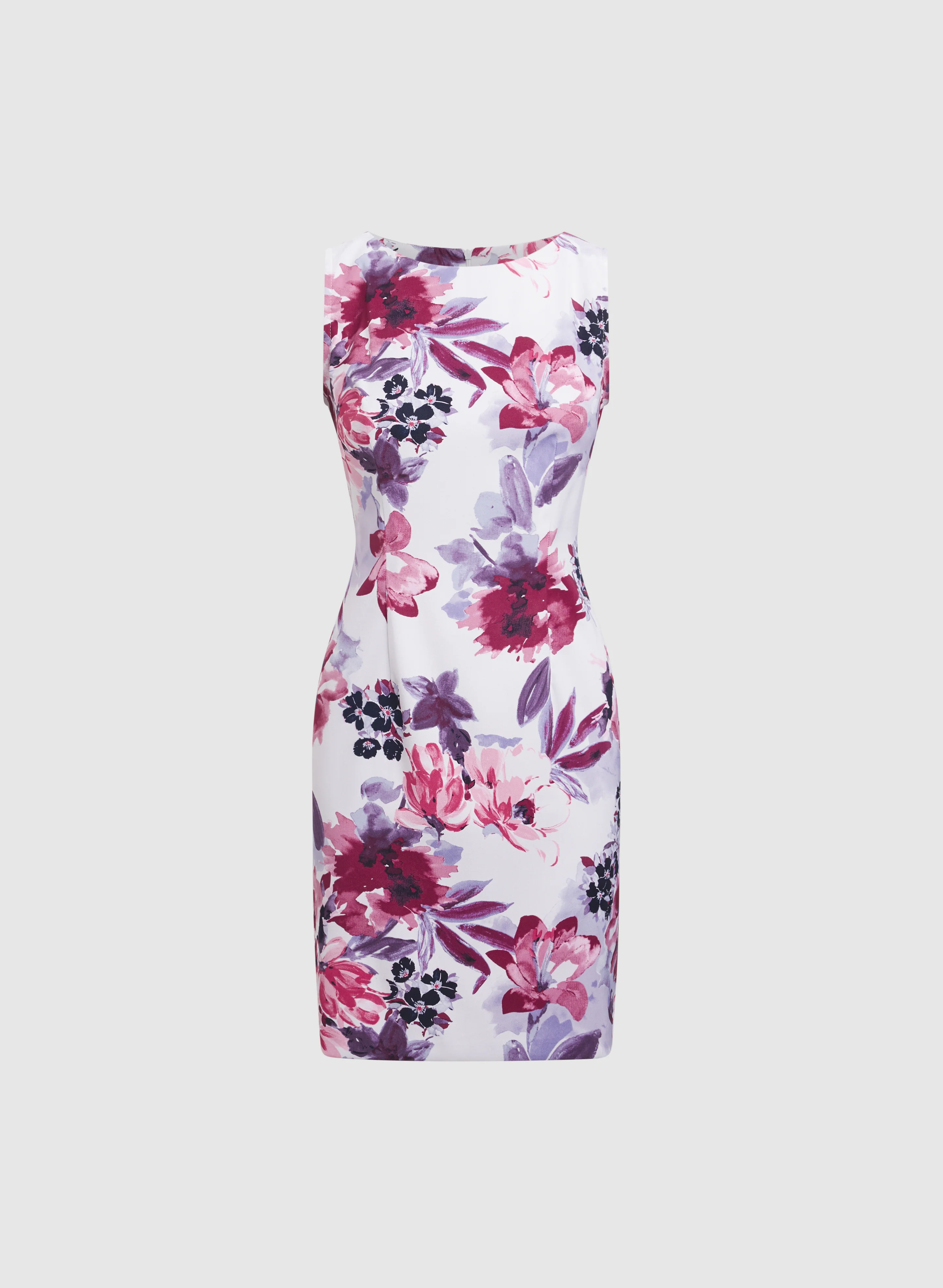 Fitted Floral Dress - Image 6