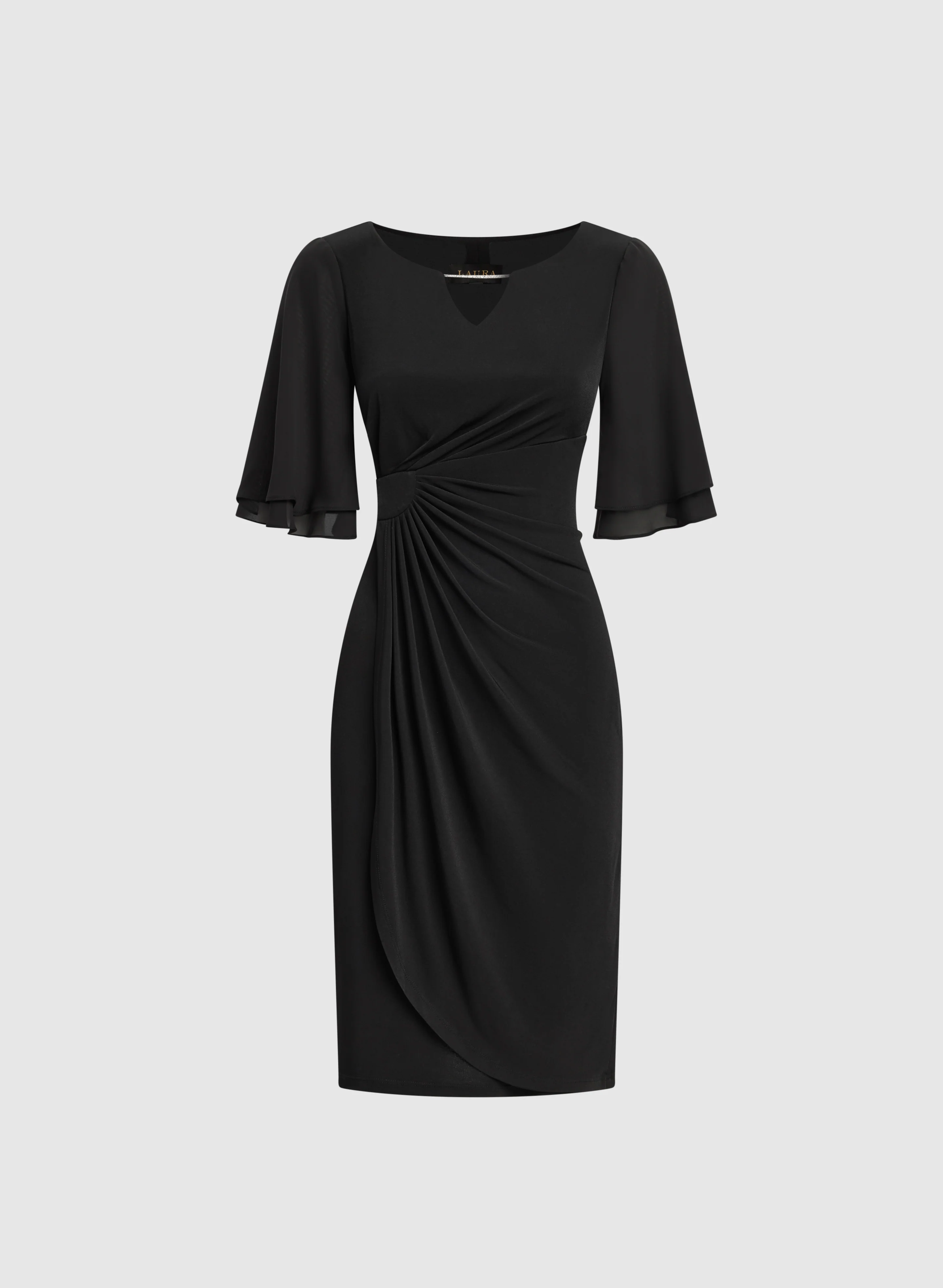 Fitted Jersey Dress - Image 6