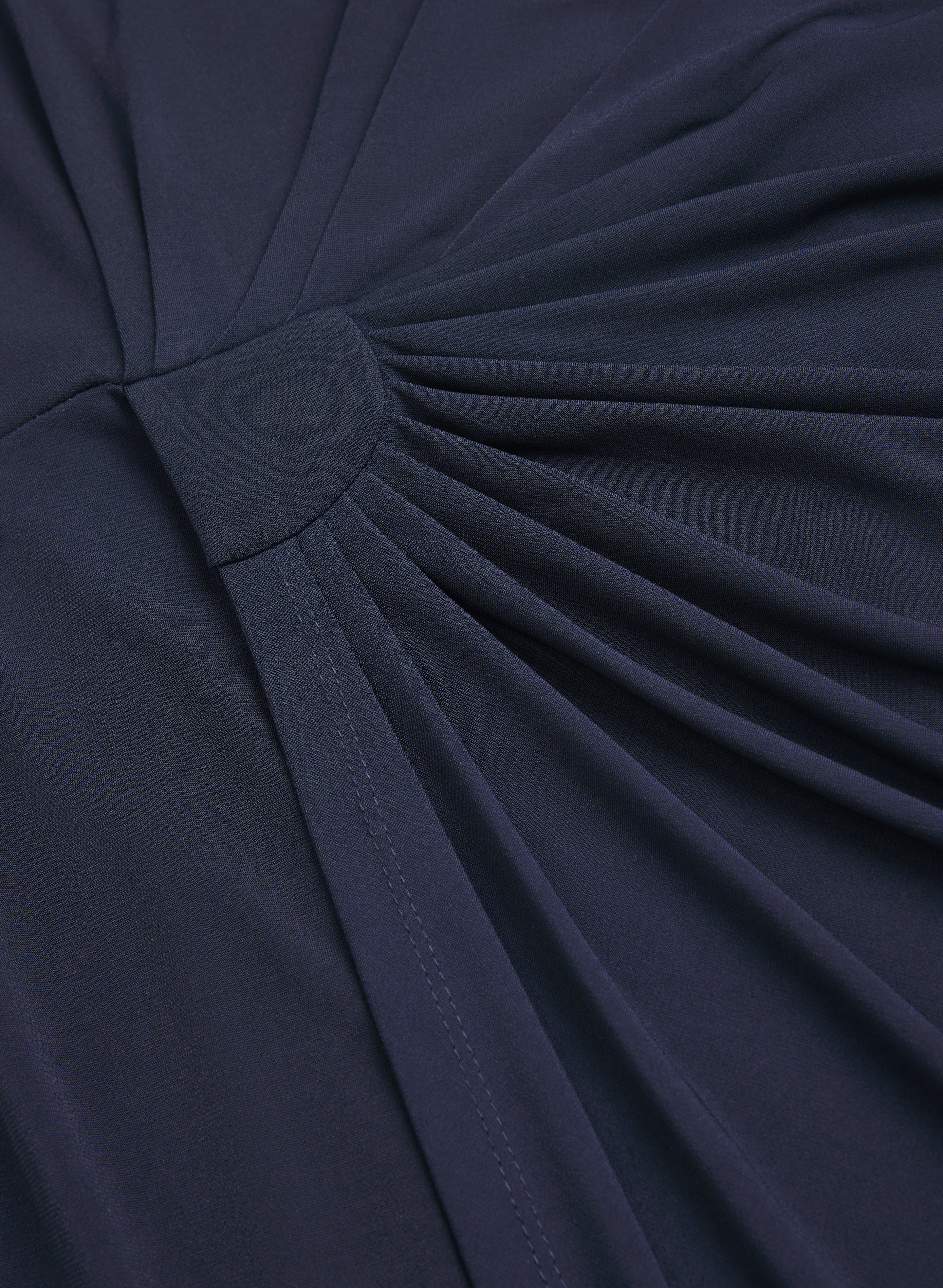Fitted Jersey Dress - Image 7