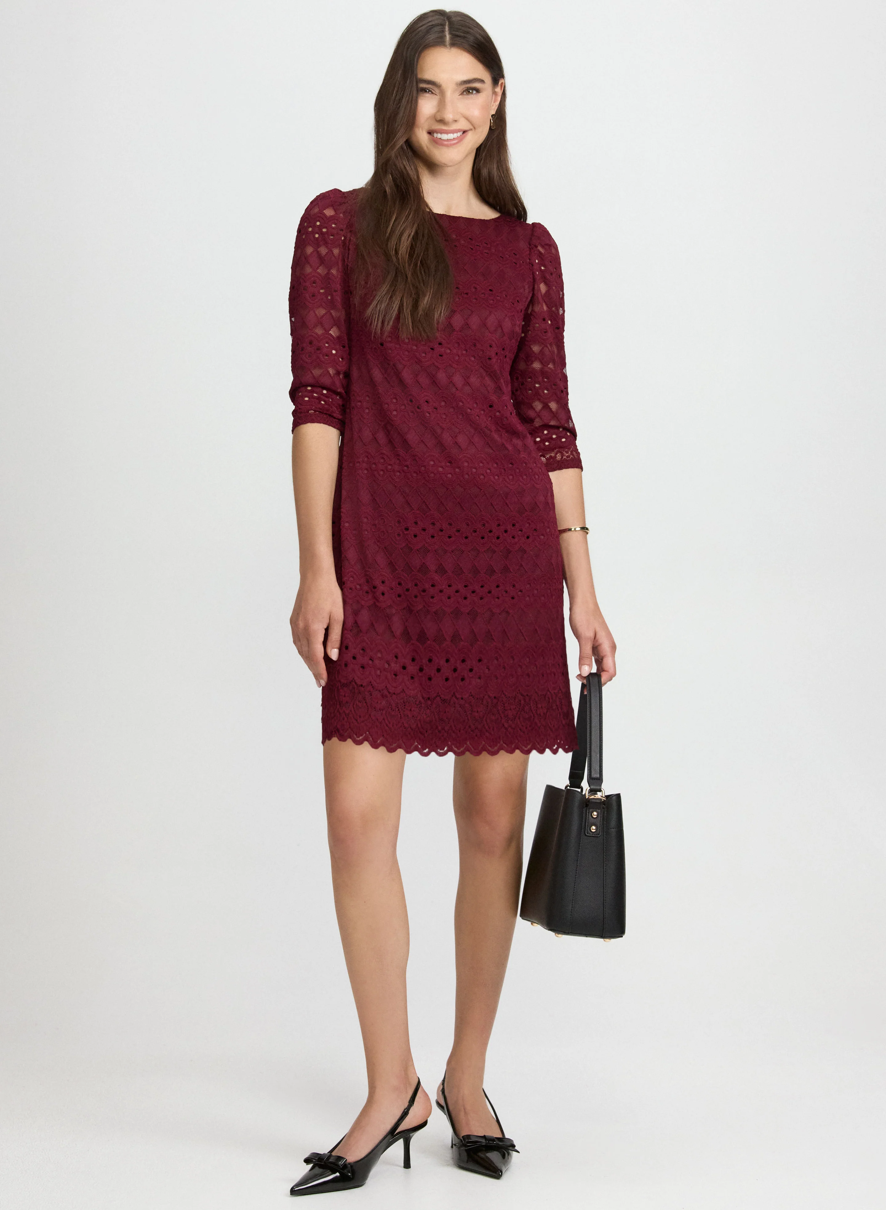 Fitted Lace Dress