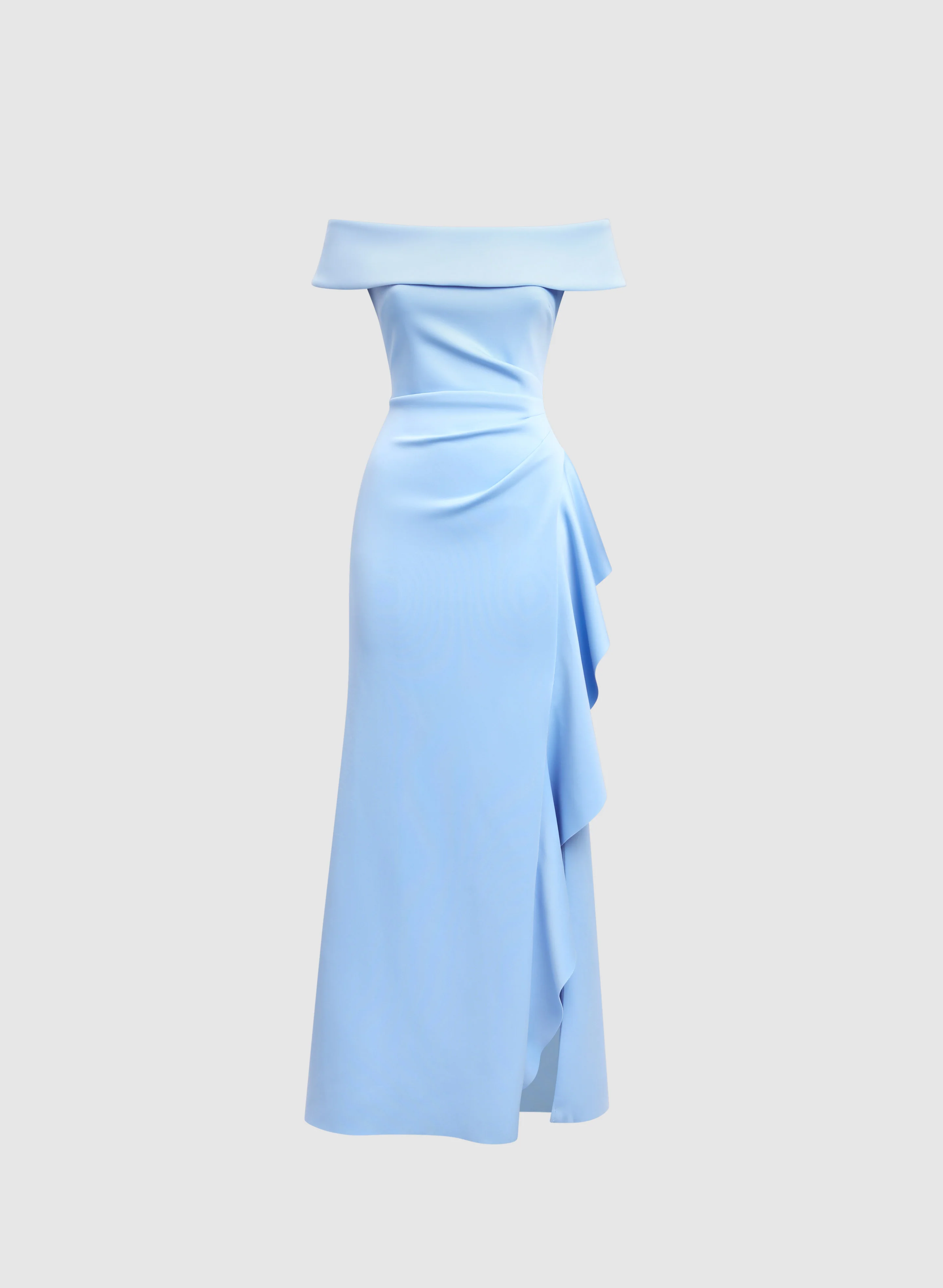 Fitted Off-The-Shoulder Dress - Image 5
