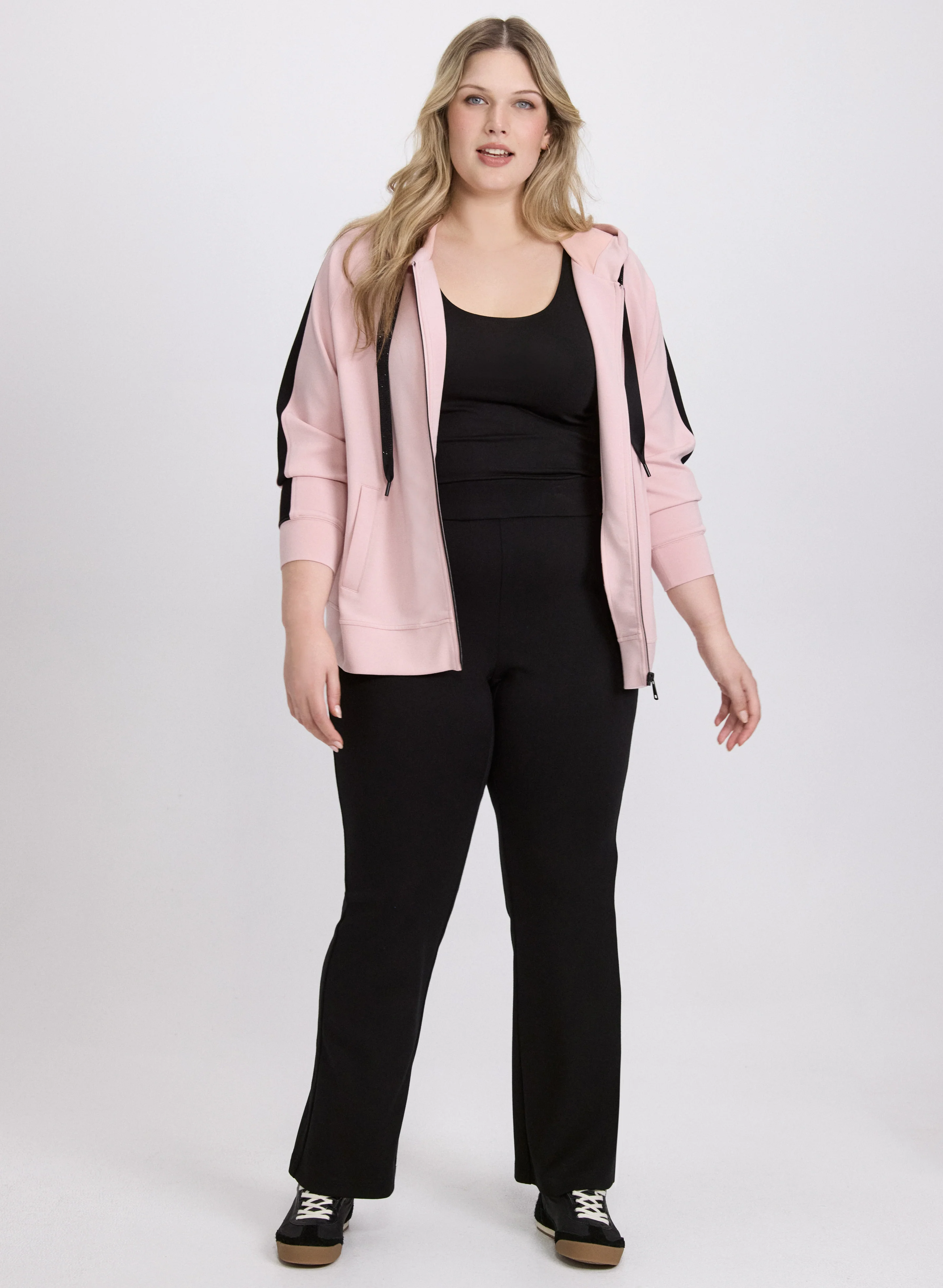 Flare-Leg Scuba Pants - Image 3