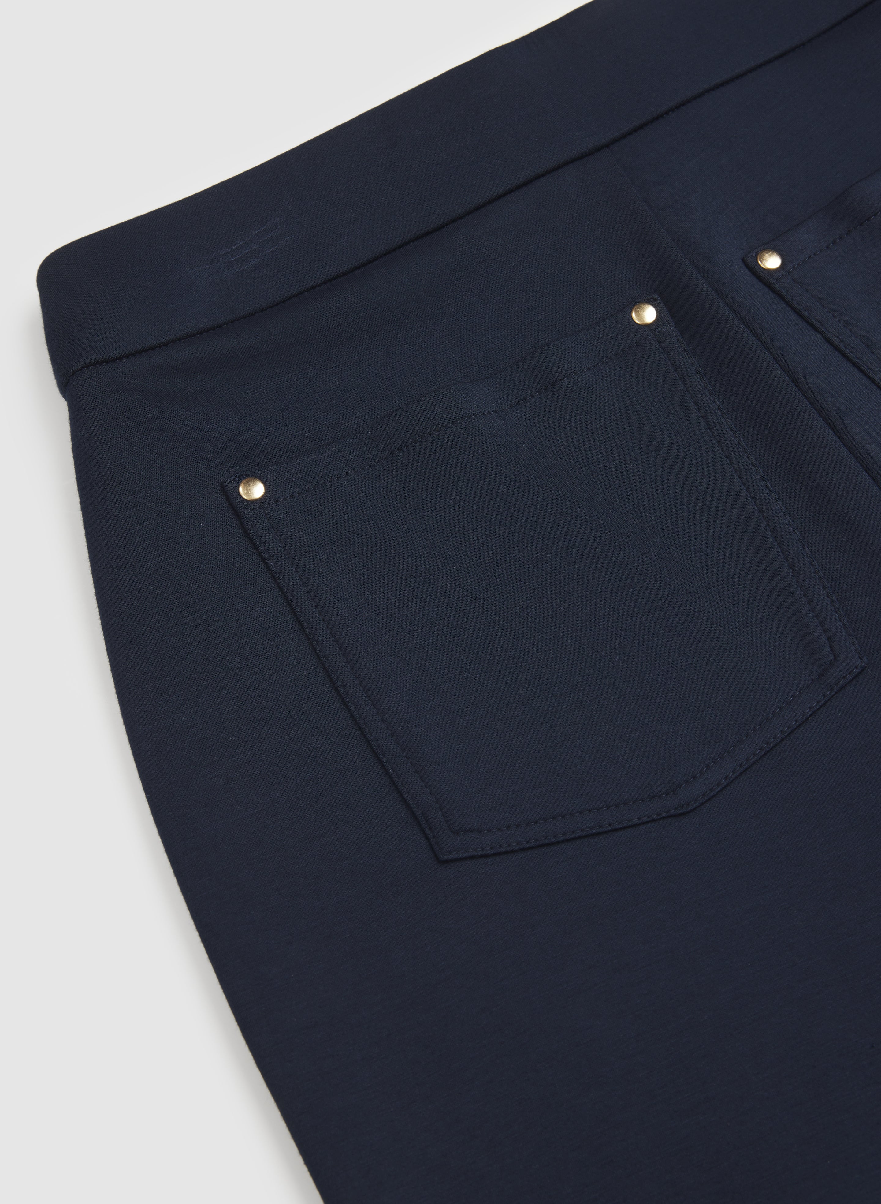 Flare-Leg Scuba Pants - Image 7