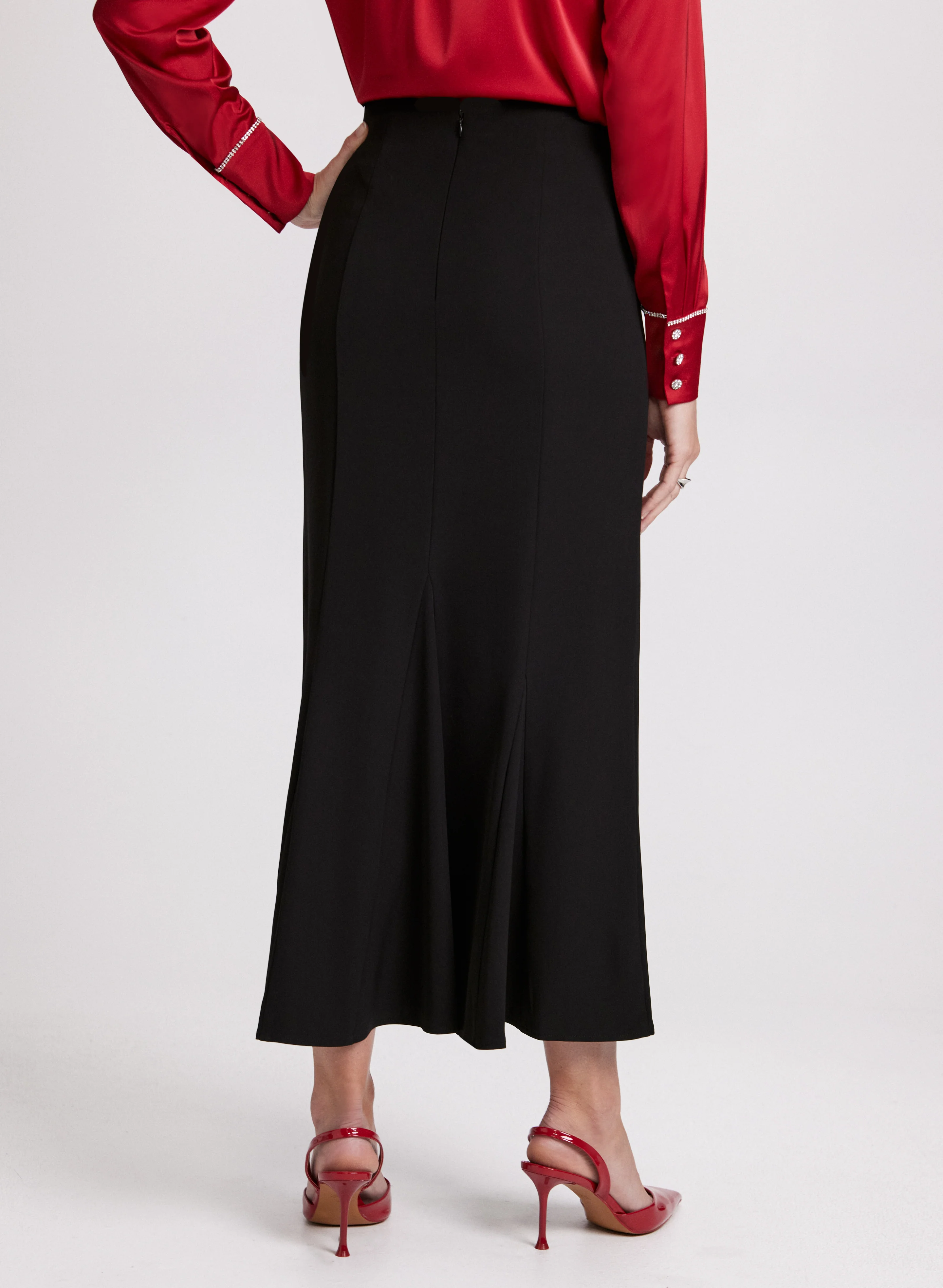 Flared Maxi Skirt - Image 2