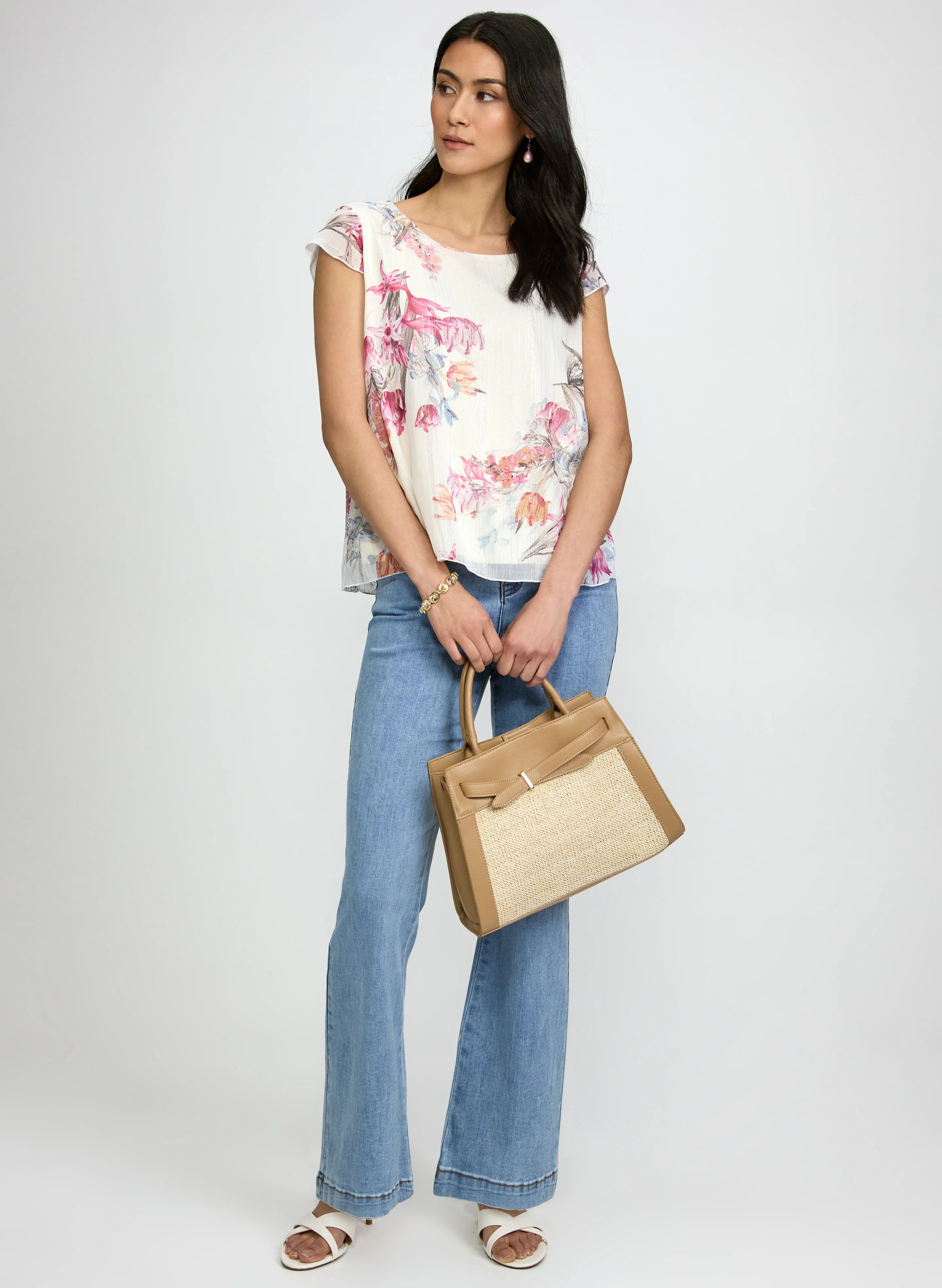 Floral A-Line Blouse - Image 4