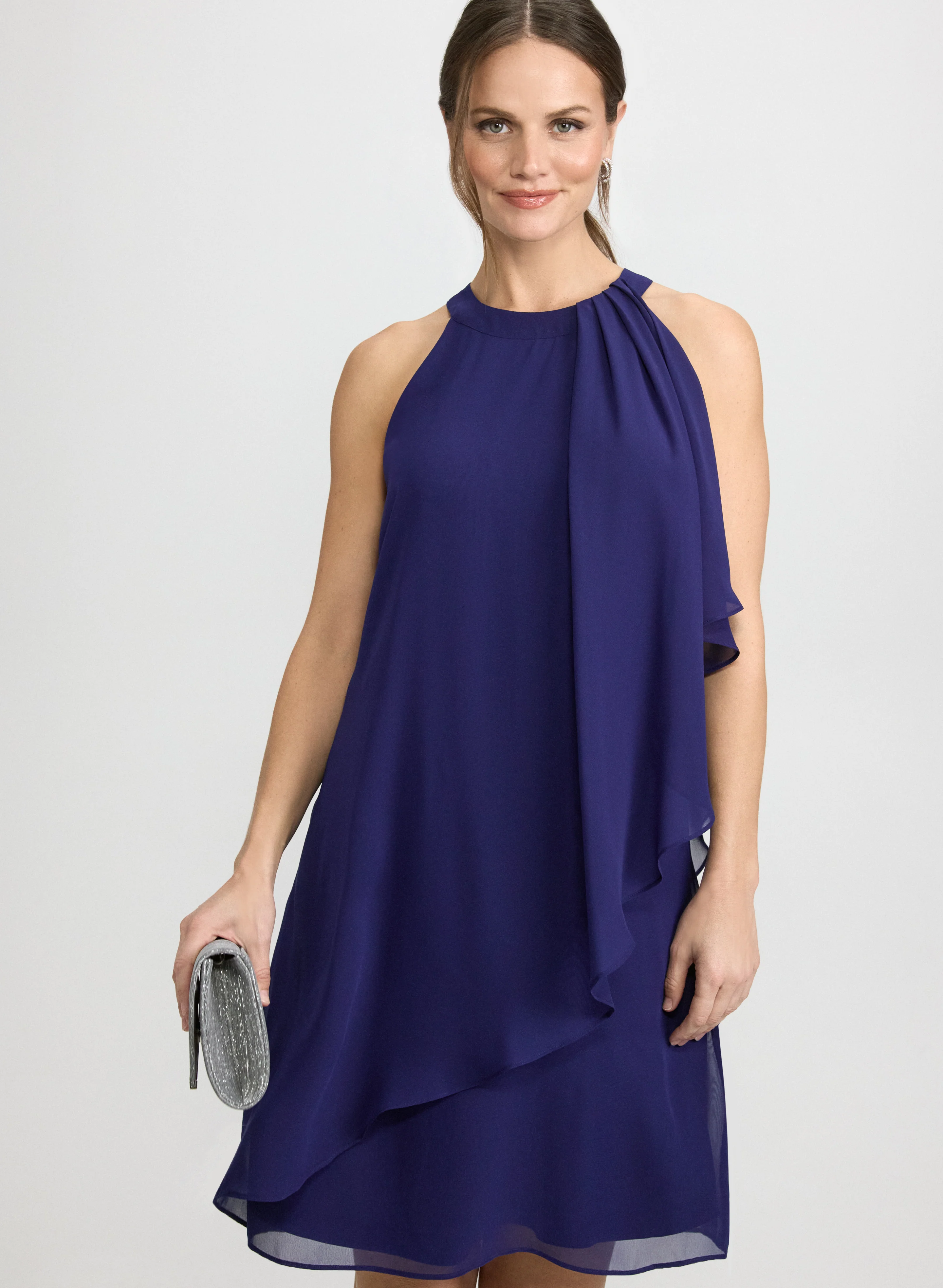 Chiffon A-Line Dress - Image 4