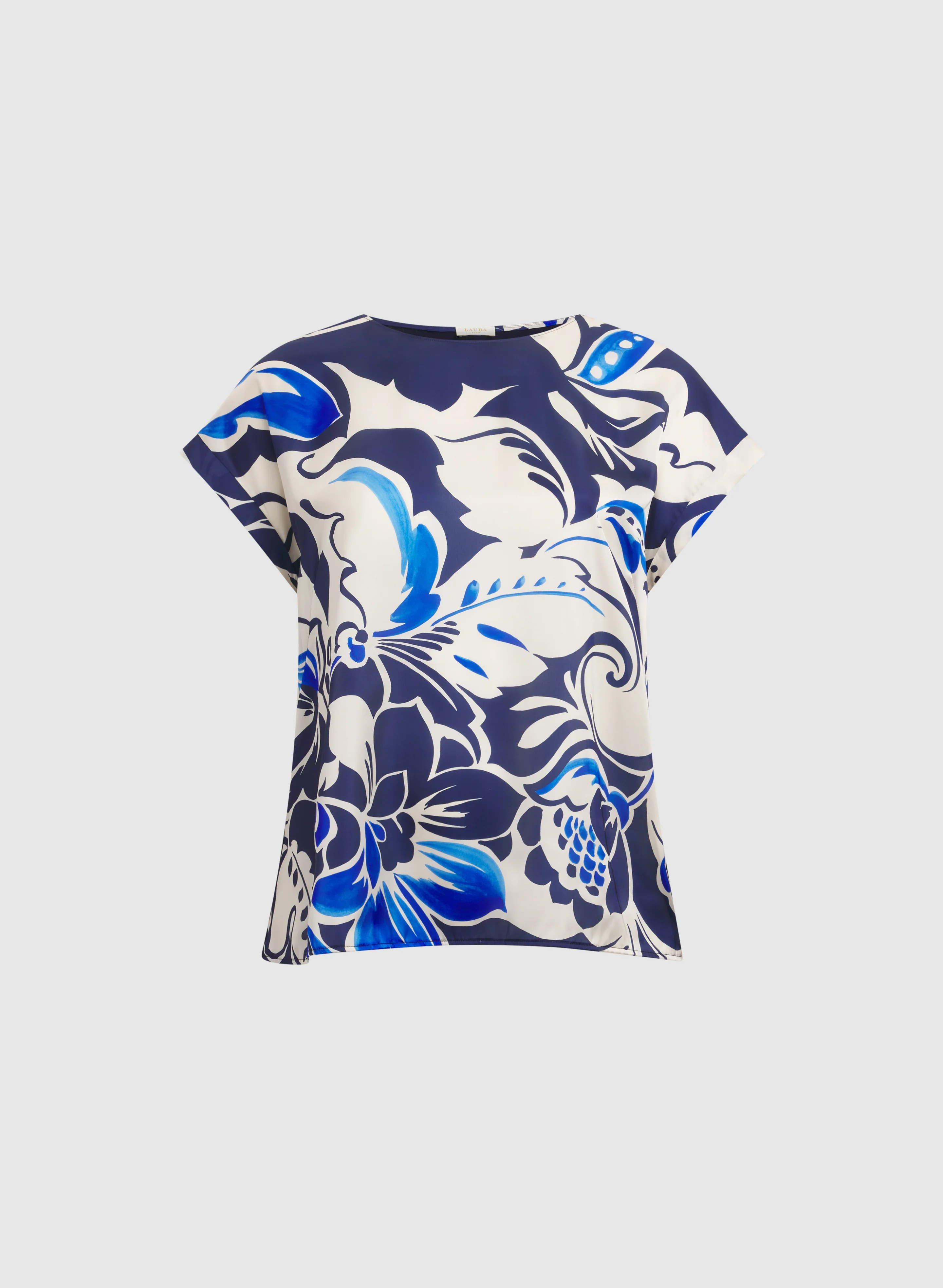 Floral Cap Sleeve Top - Image 6