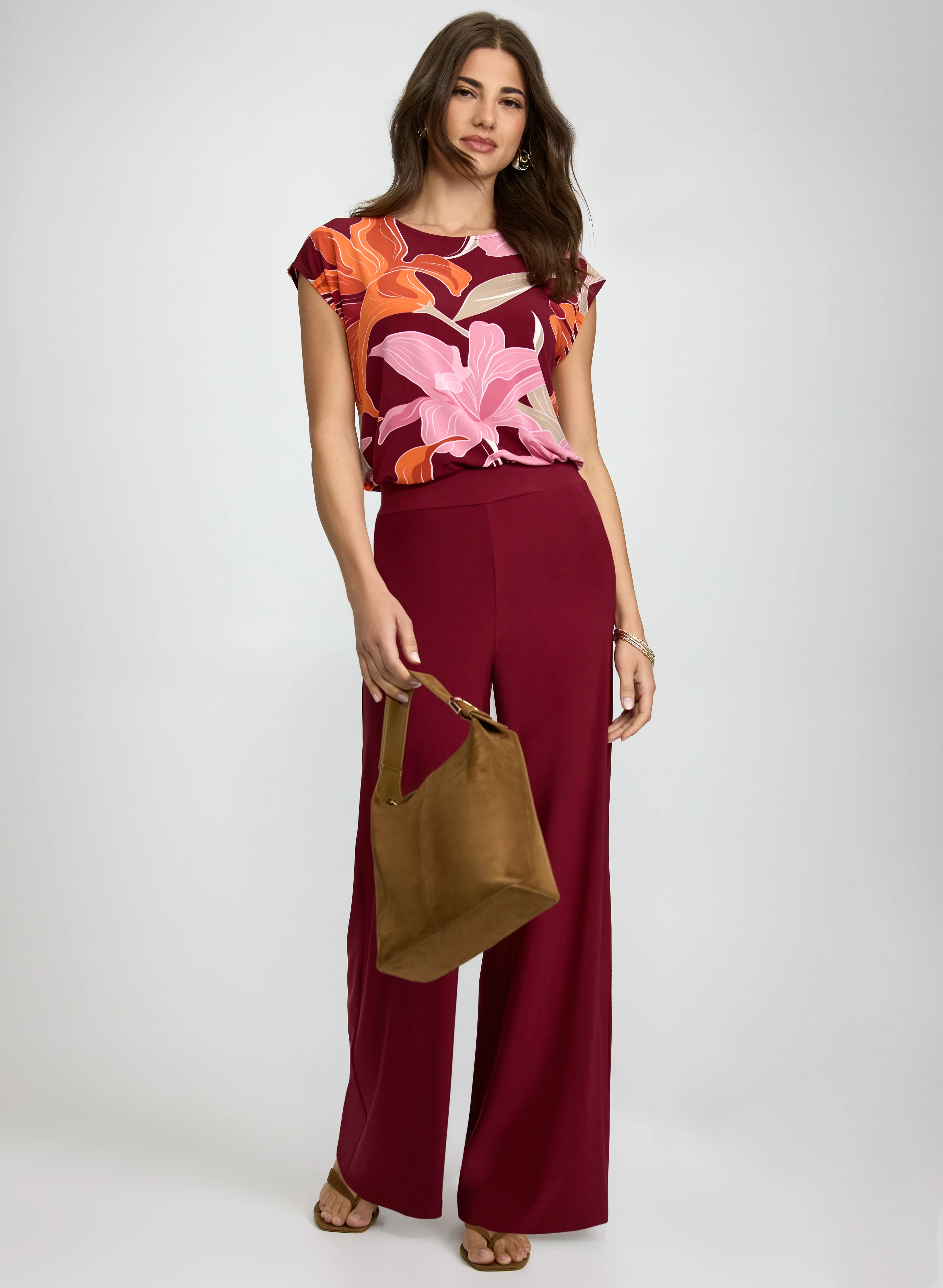 Lily Print Top - Image 3