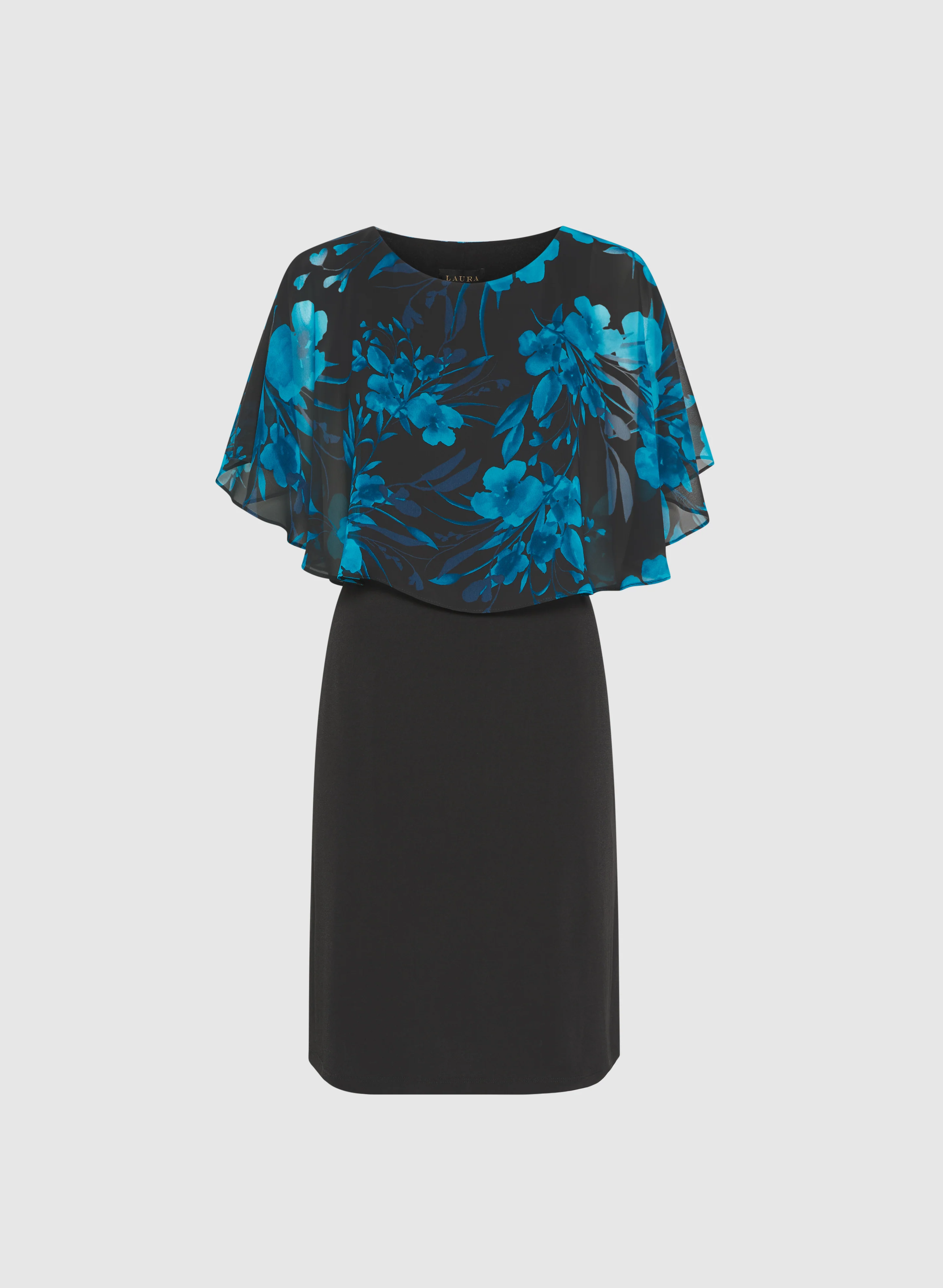Floral Capelet Dress - Image 6