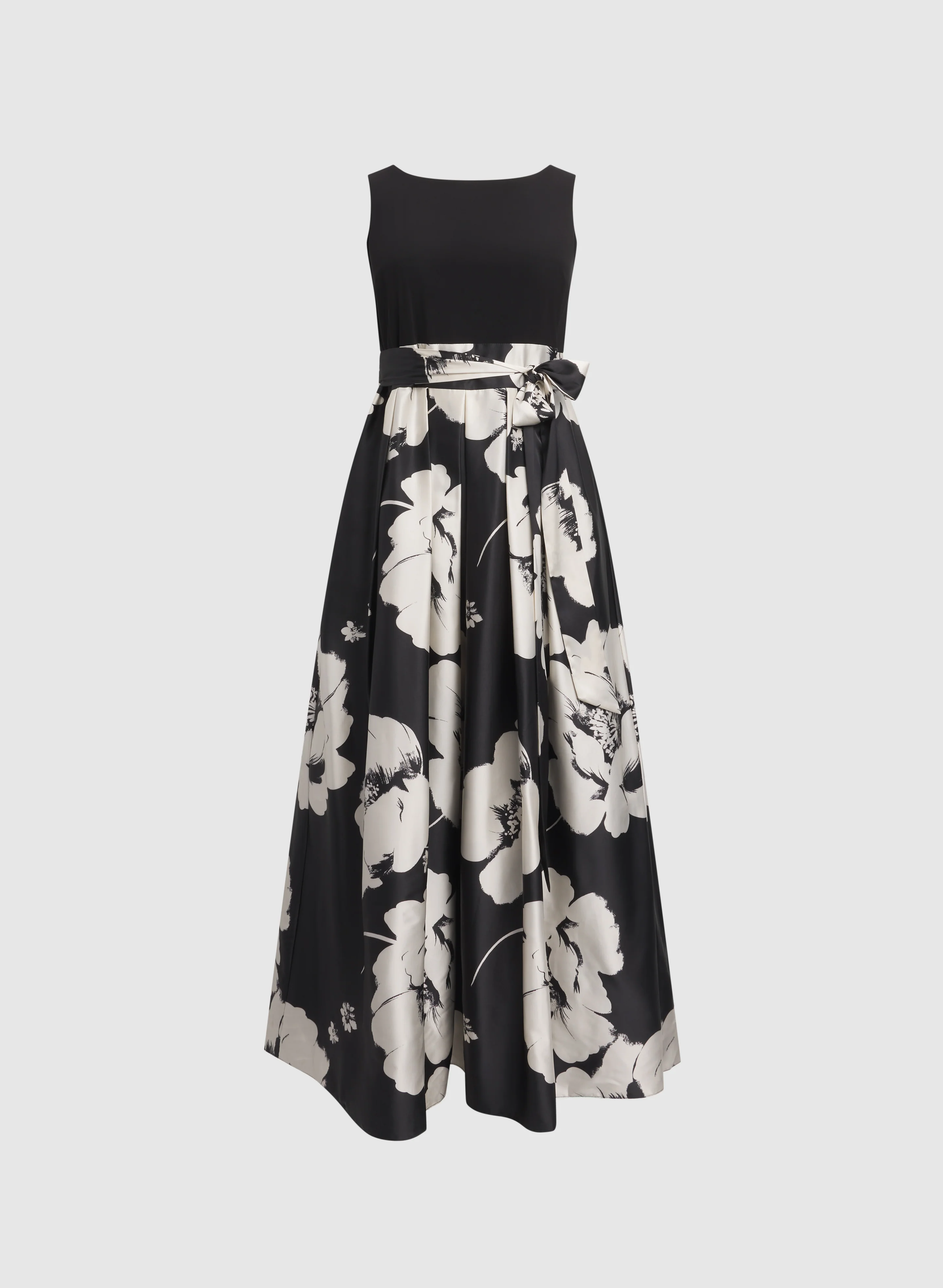 Floral Charmeuse Dress - Image 6