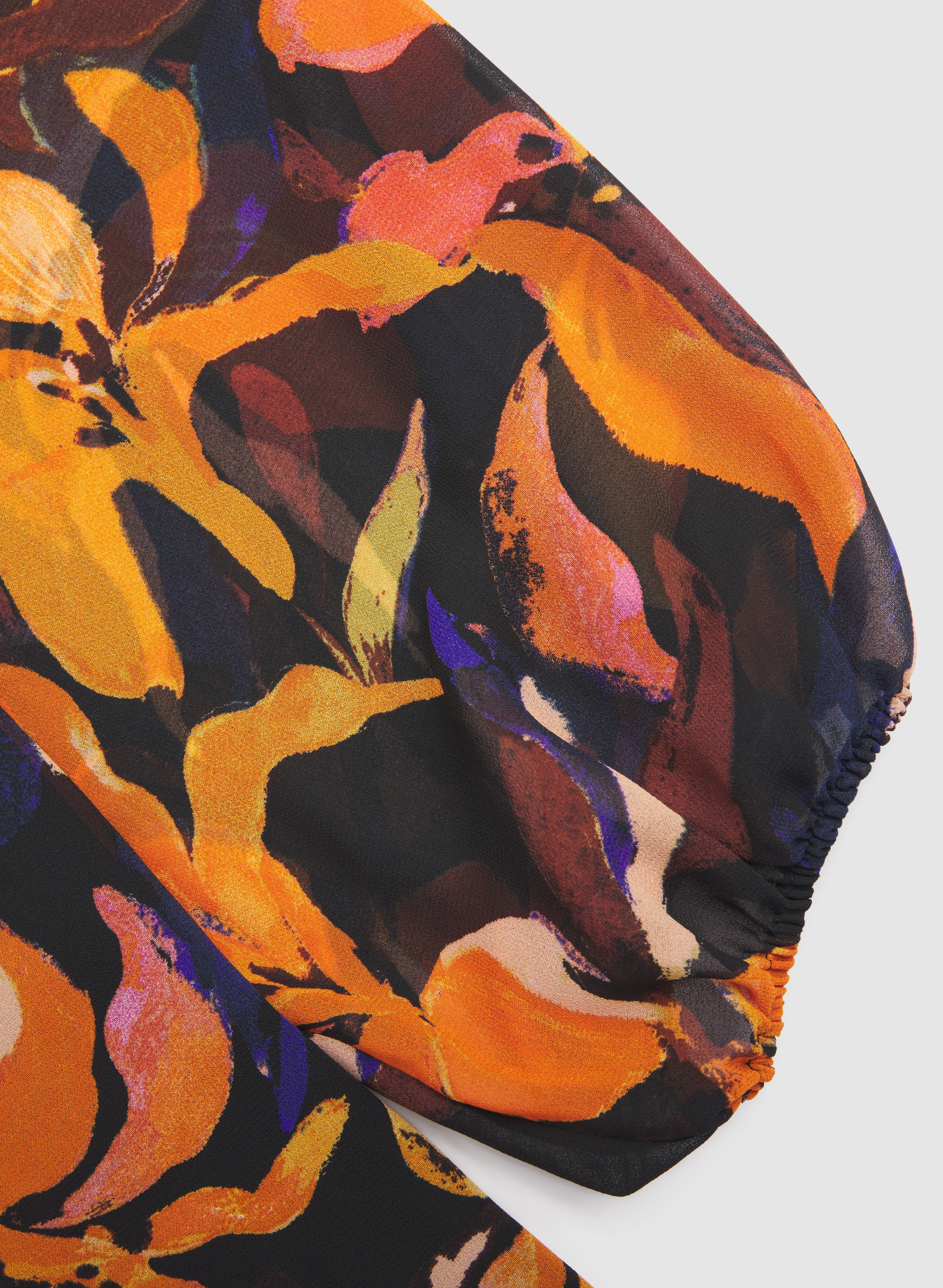 Floral Chiffon Blouse - Image 7