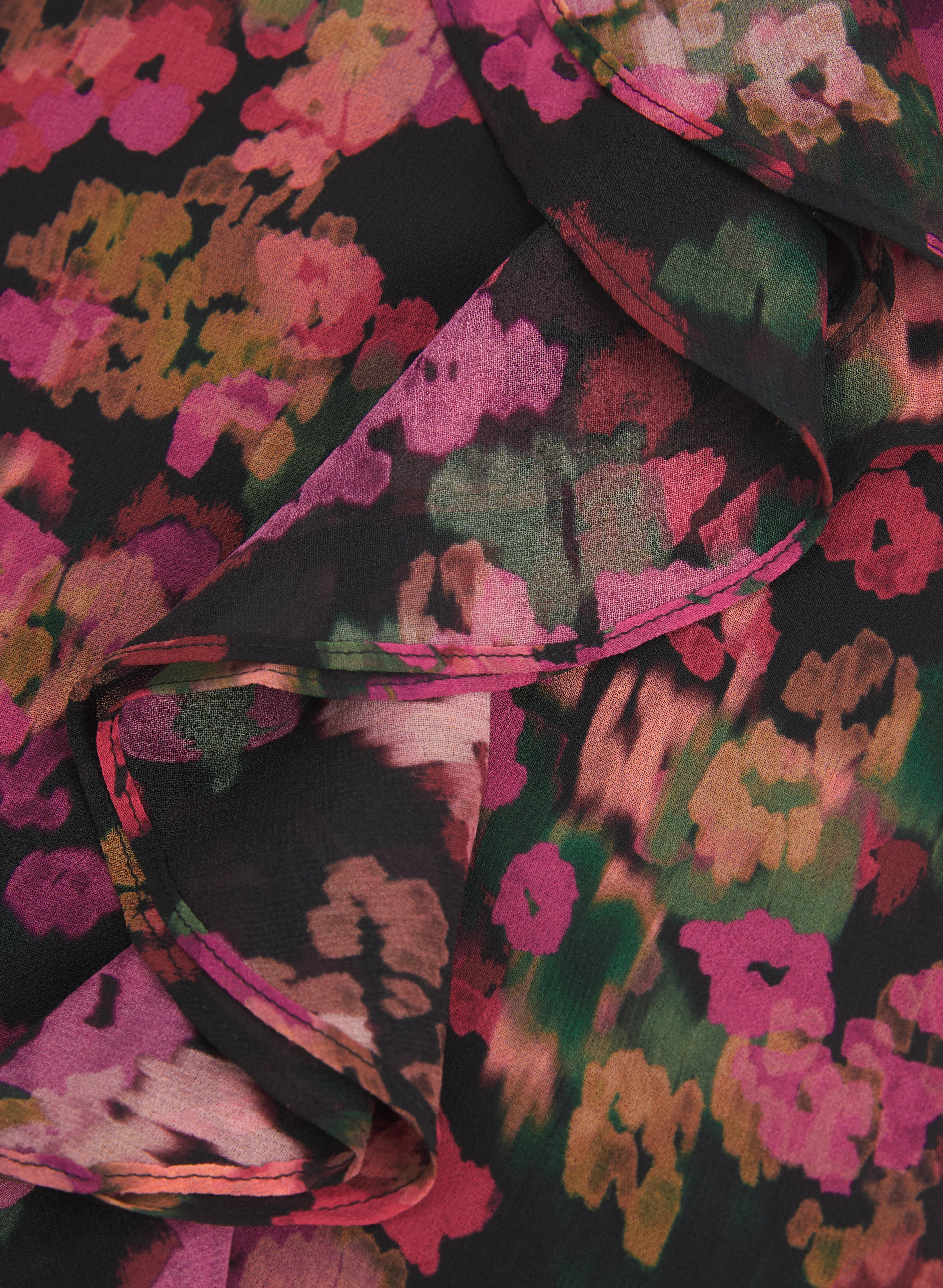 Floral Chiffon Blouse - Image 7