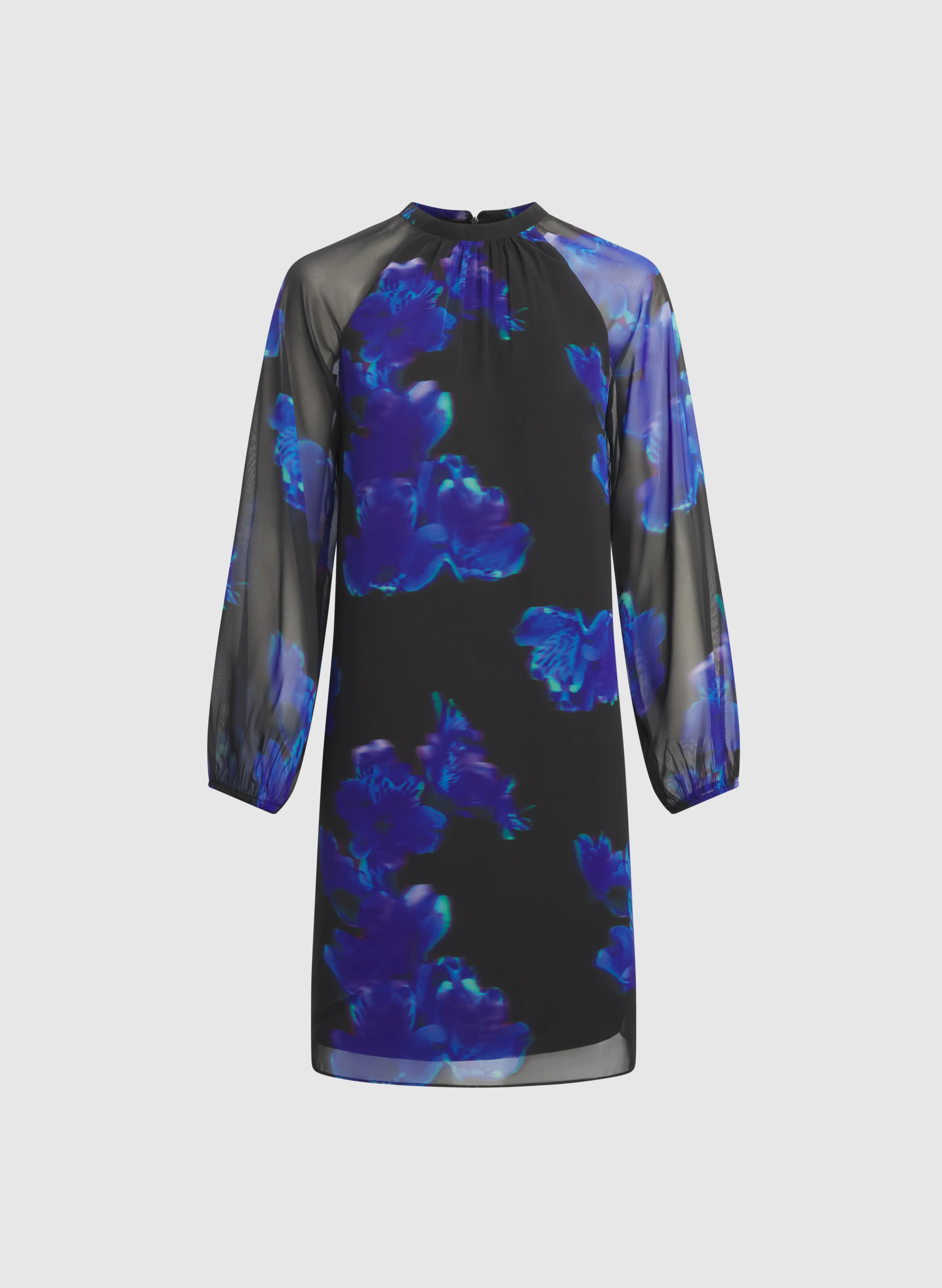 Floral Chiffon Dress - Image 7