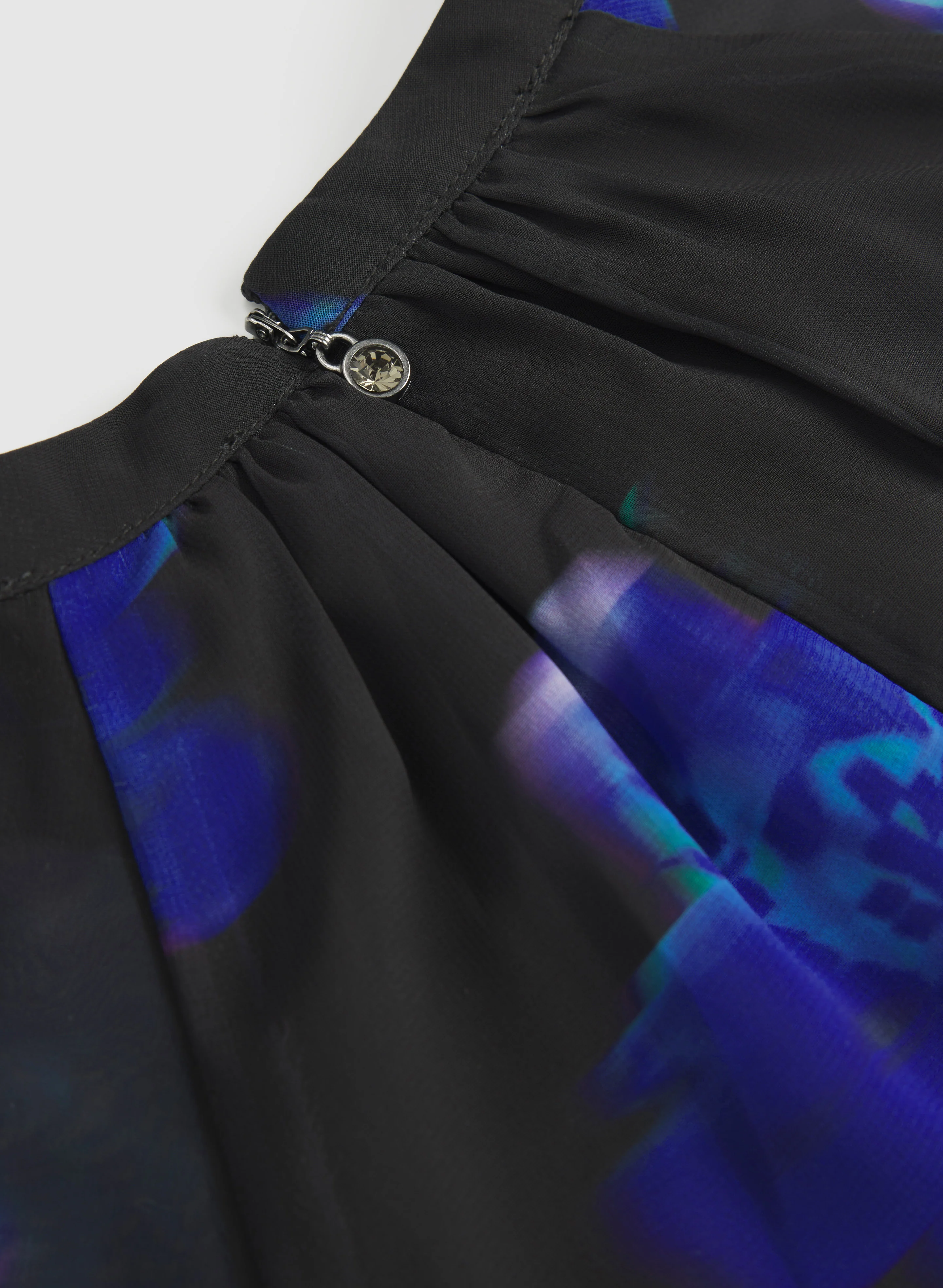Floral Chiffon Dress - Image 8