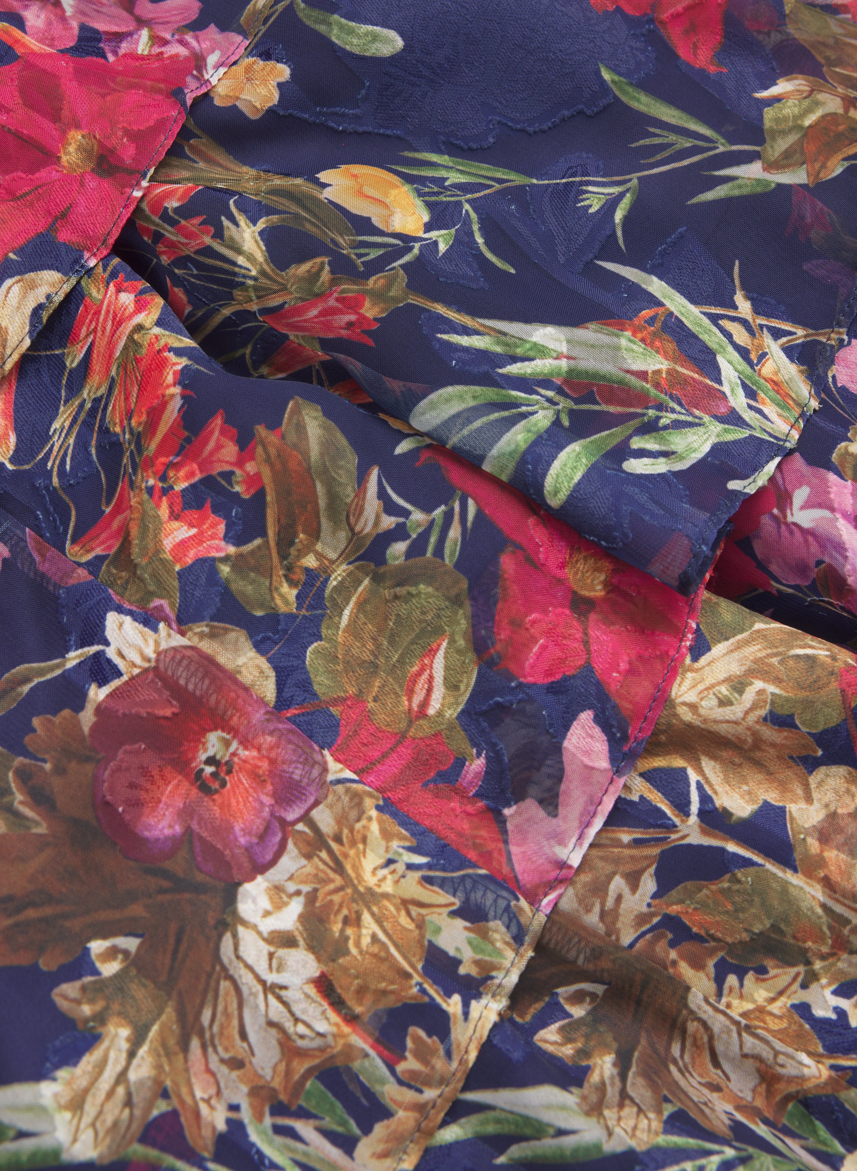 Floral Chiffon Dress - Image 6