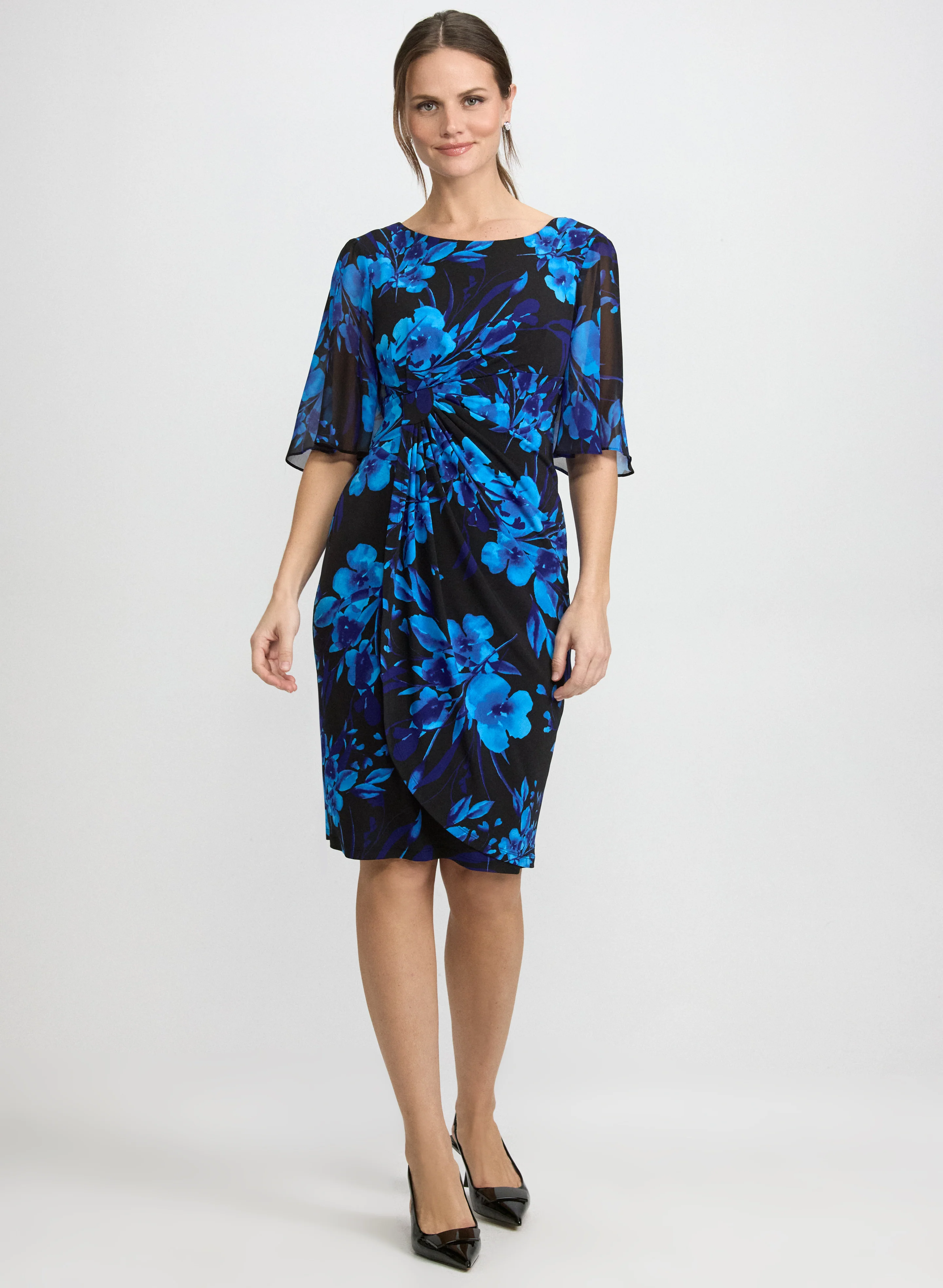 Floral Chiffon Dress