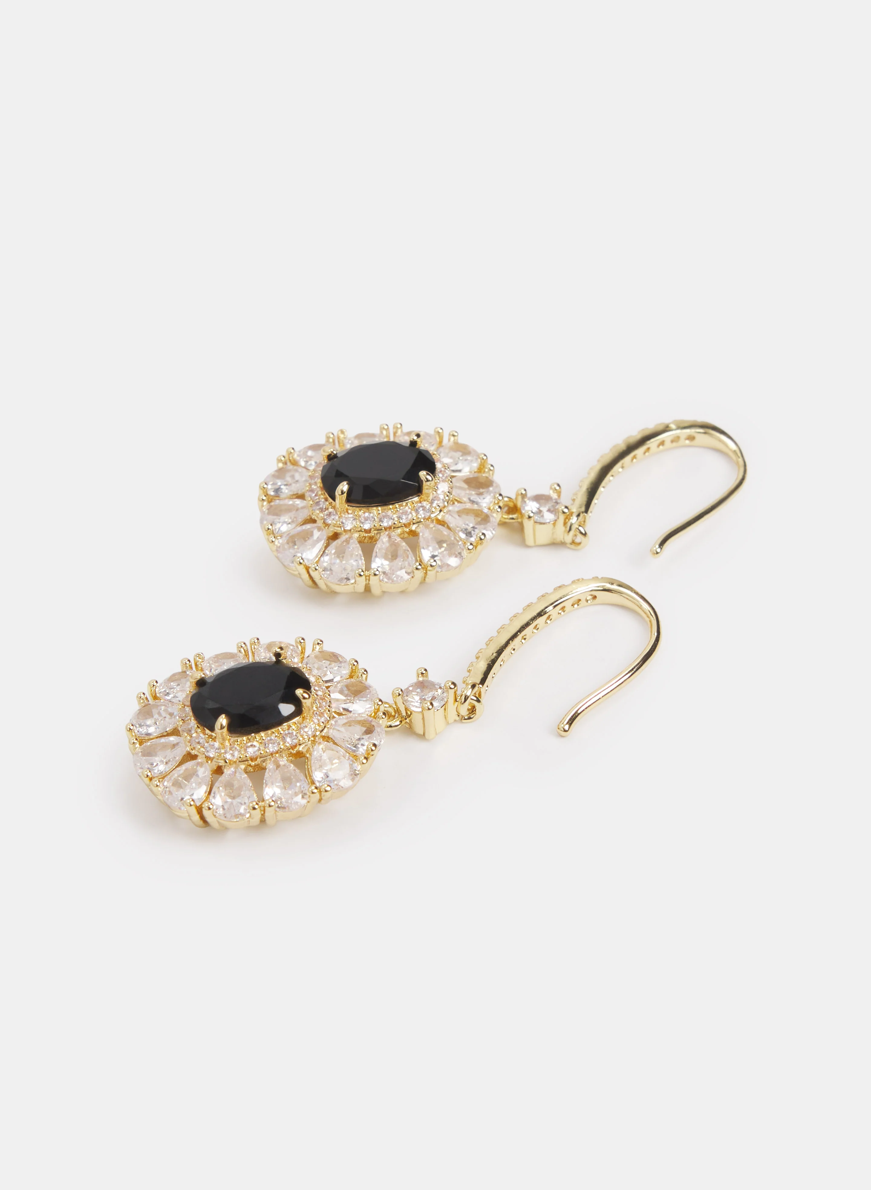 Floral Drop Earrings - Image 2