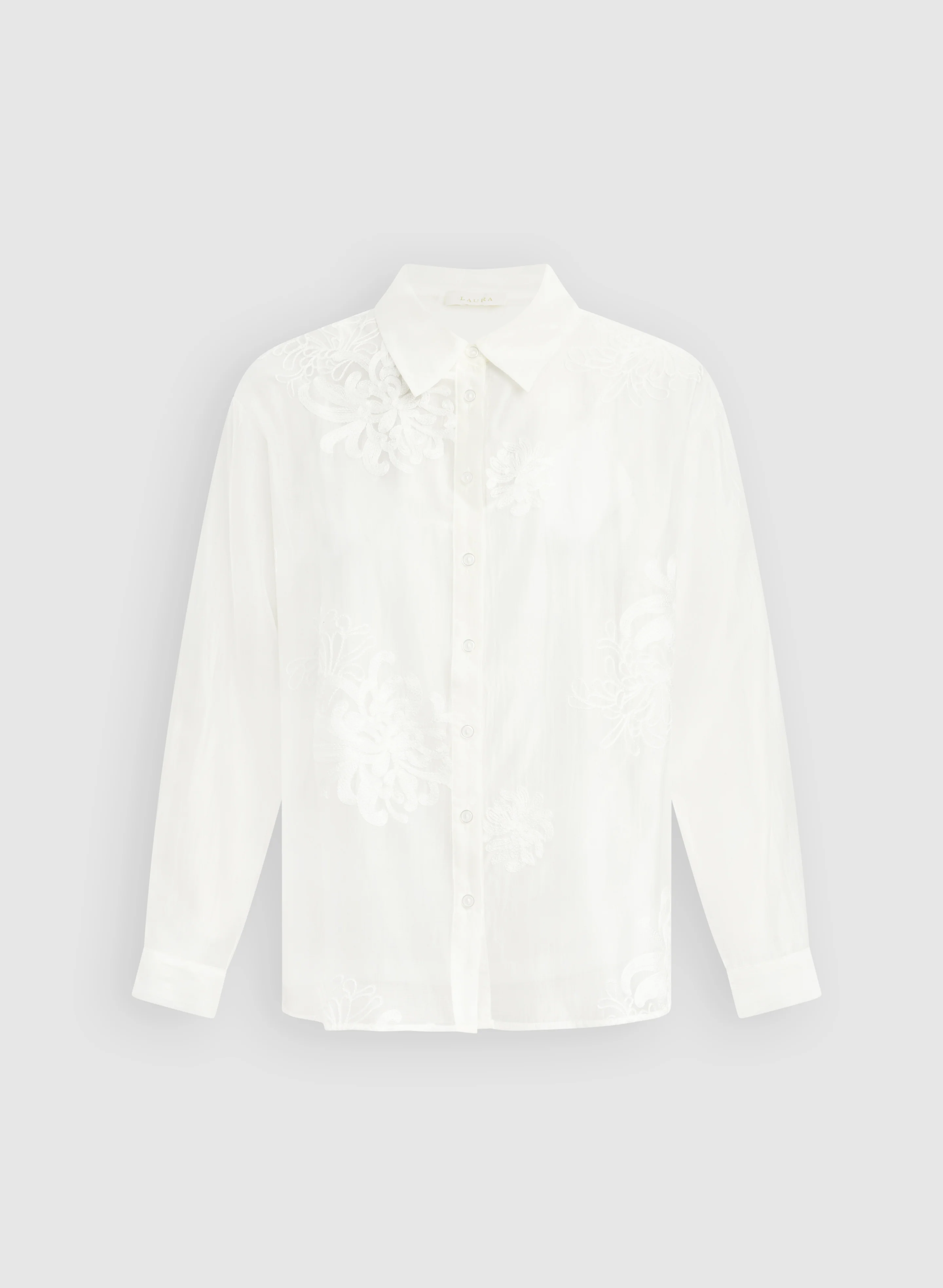 Floral Embroidered Blouse - Image 6