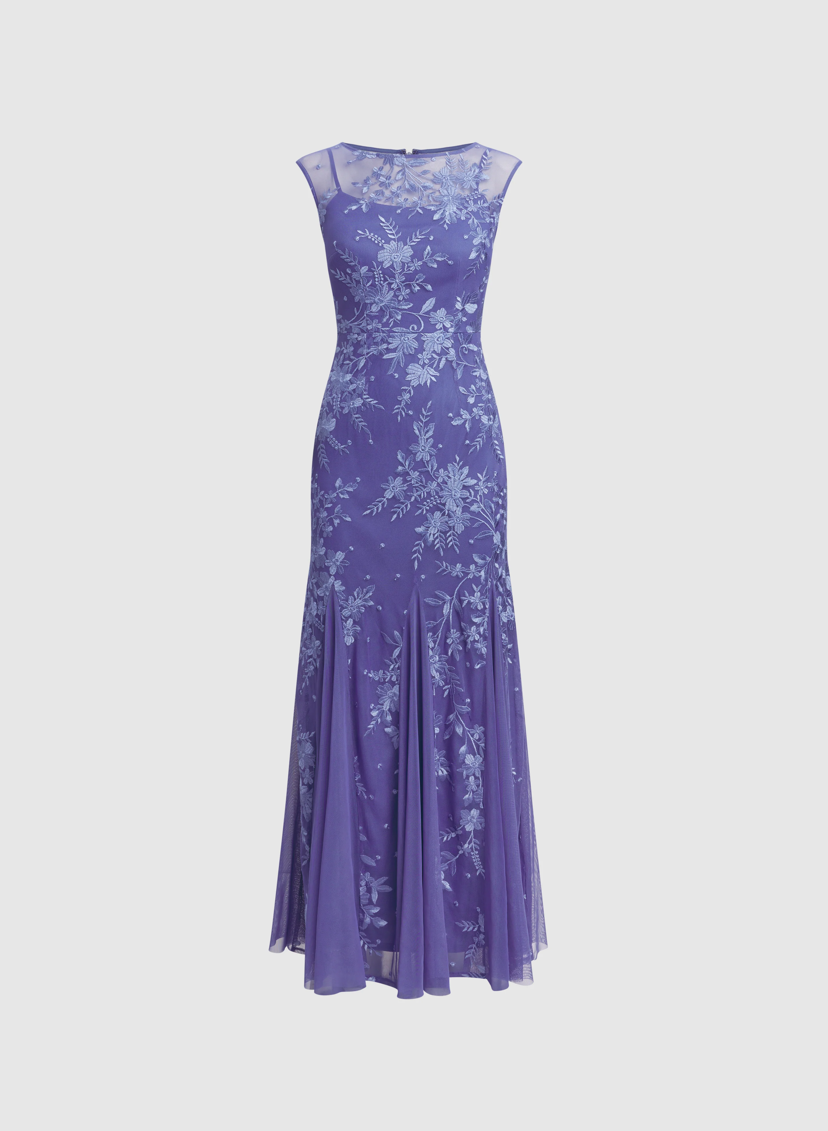 Floral Embroidered Dress - Image 5