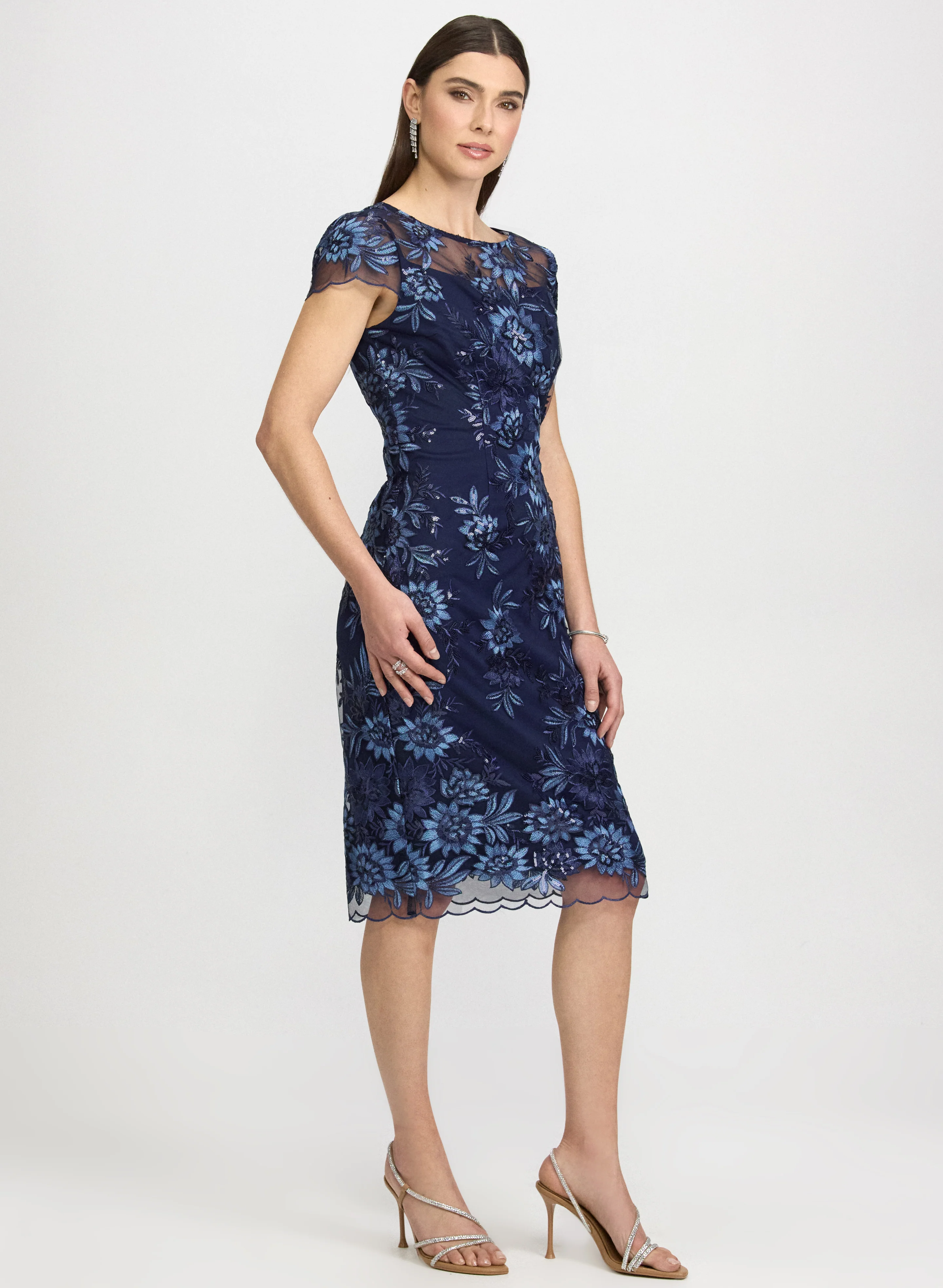 Floral Embroidered Dress - Image 2