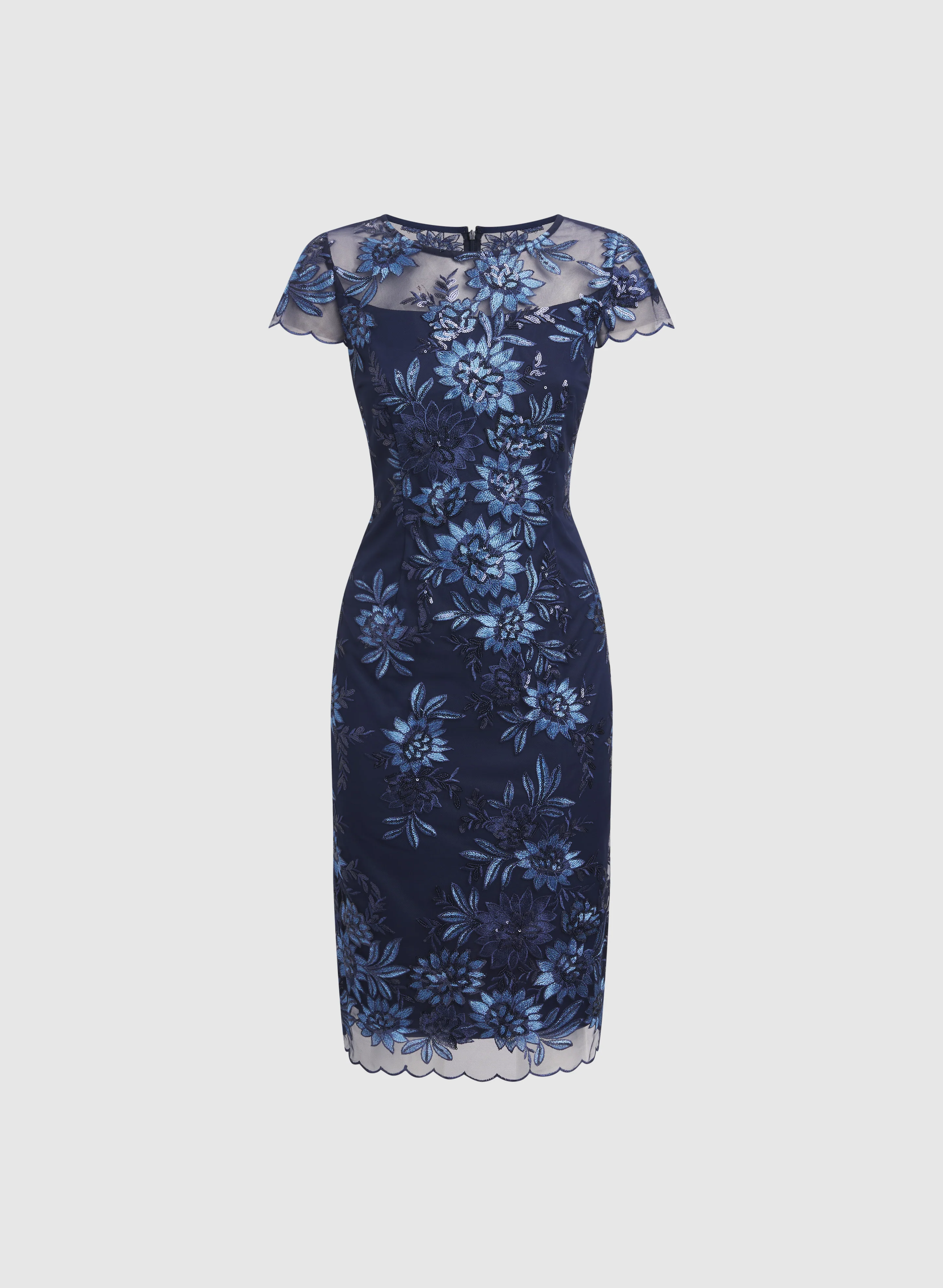 Floral Embroidered Dress - Image 6