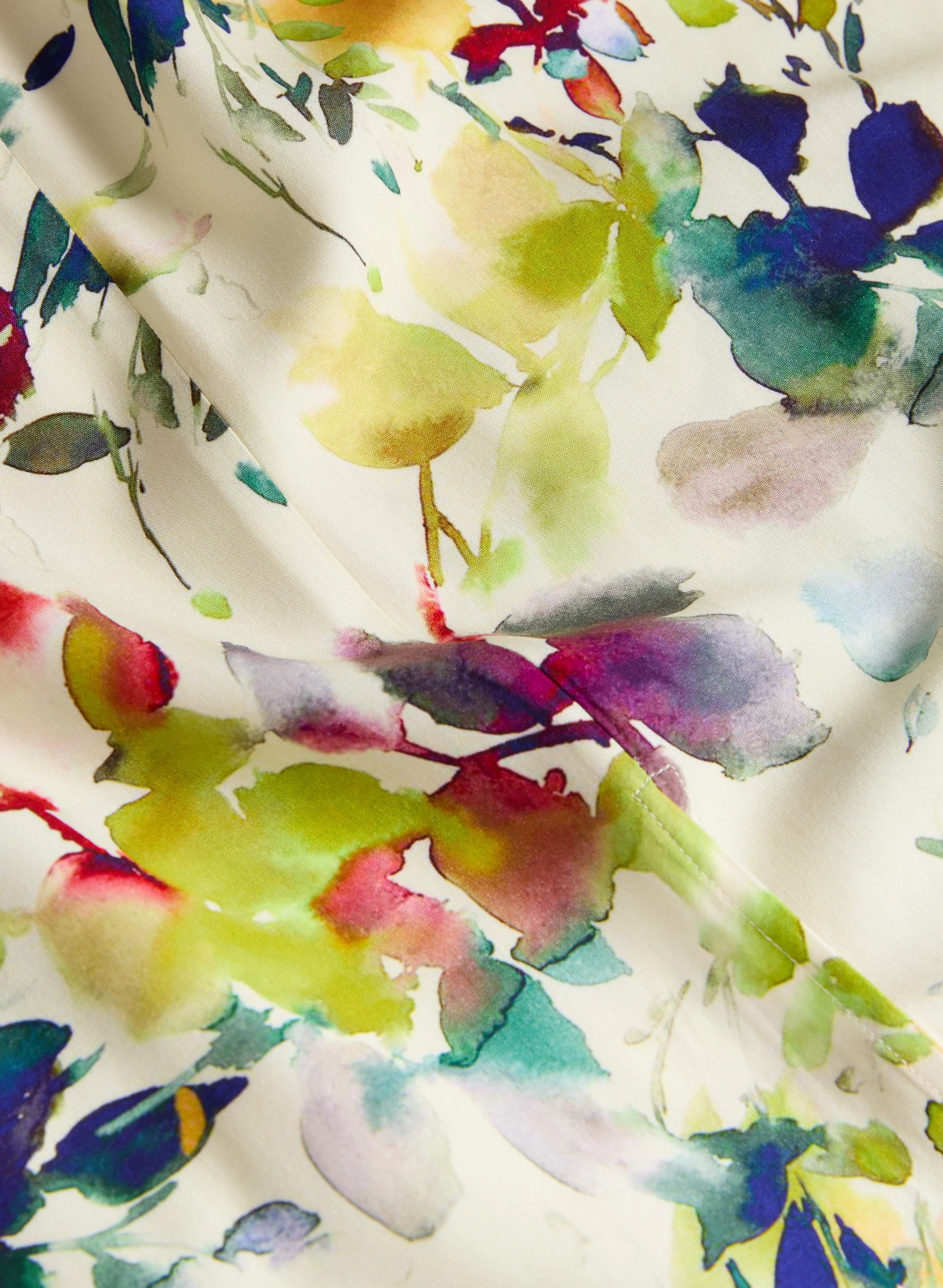 Floral Flutter Sleeve Dress - Image 6